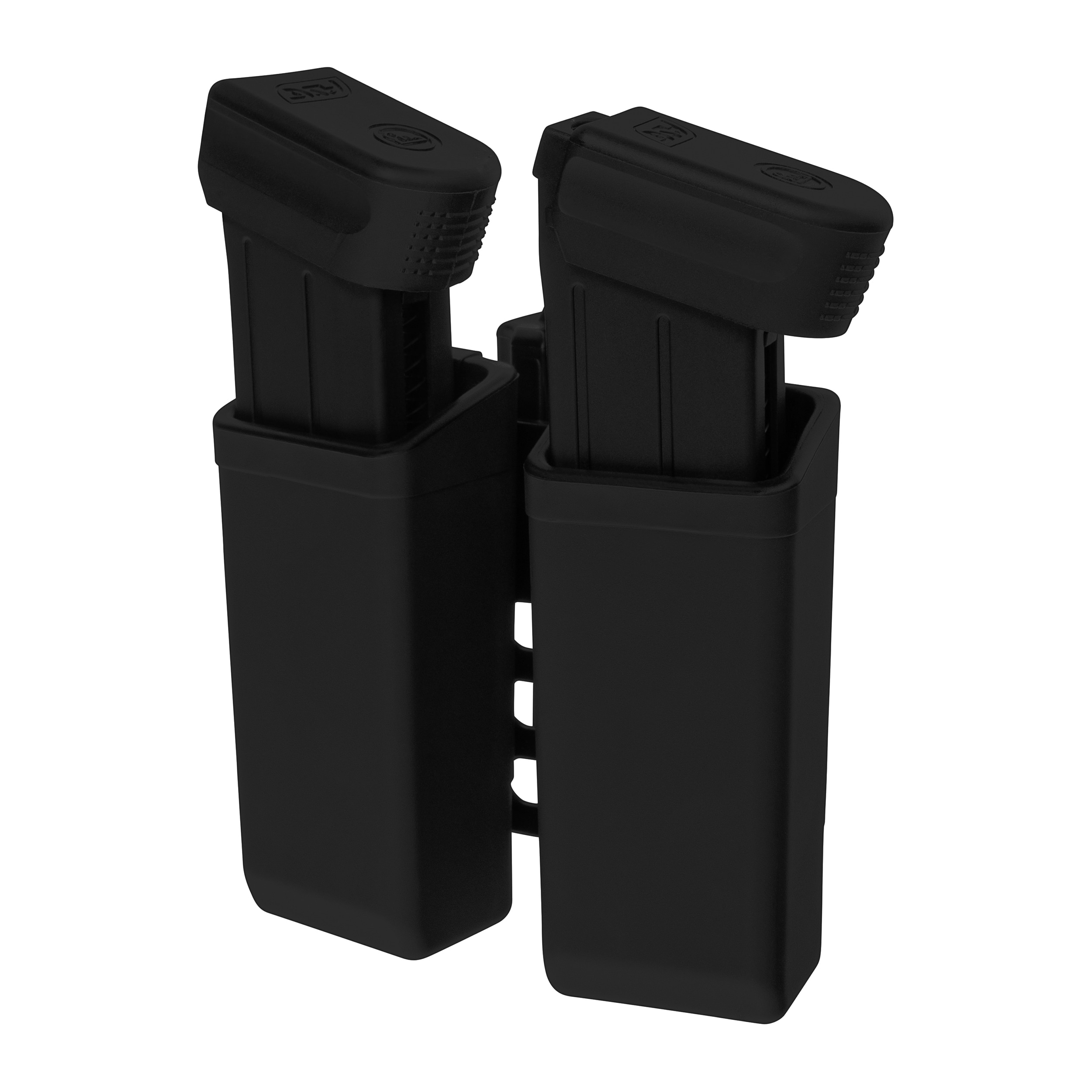 Podwójna ładownica obrotowa ESP z montażem UBC-05 Clip na magazynki 9 mm - Black