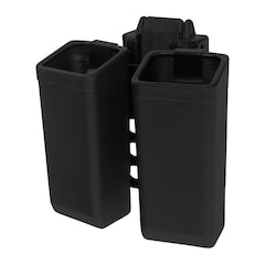 Podwójna ładownica obrotowa ESP z montażem UBC-05 Clip na magazynki pistoletowe 9 mm - Black