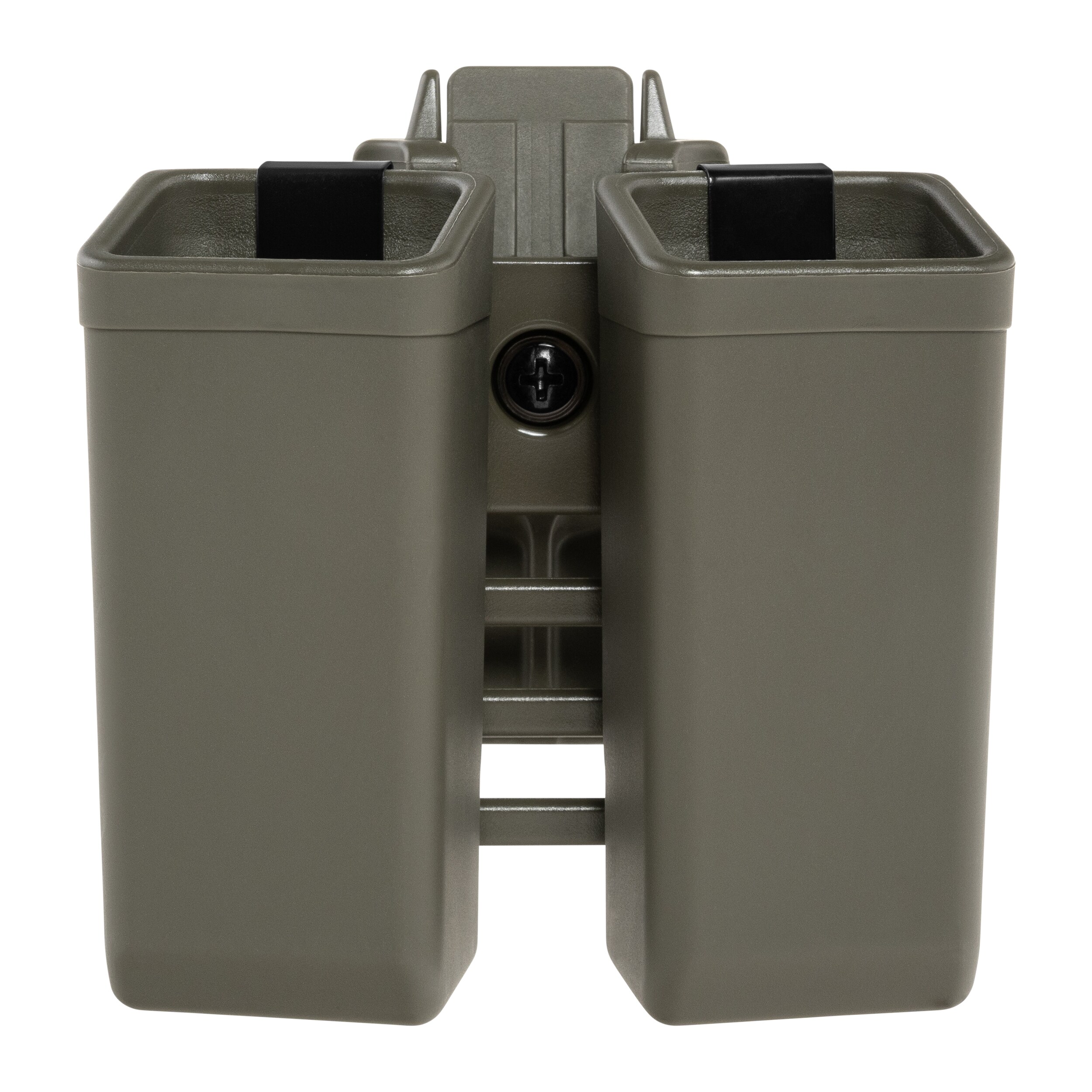 Podwójna ładownica obrotowa ESP z montażem UBC-05 Clip na magazynki 9 mm - Olive Drab