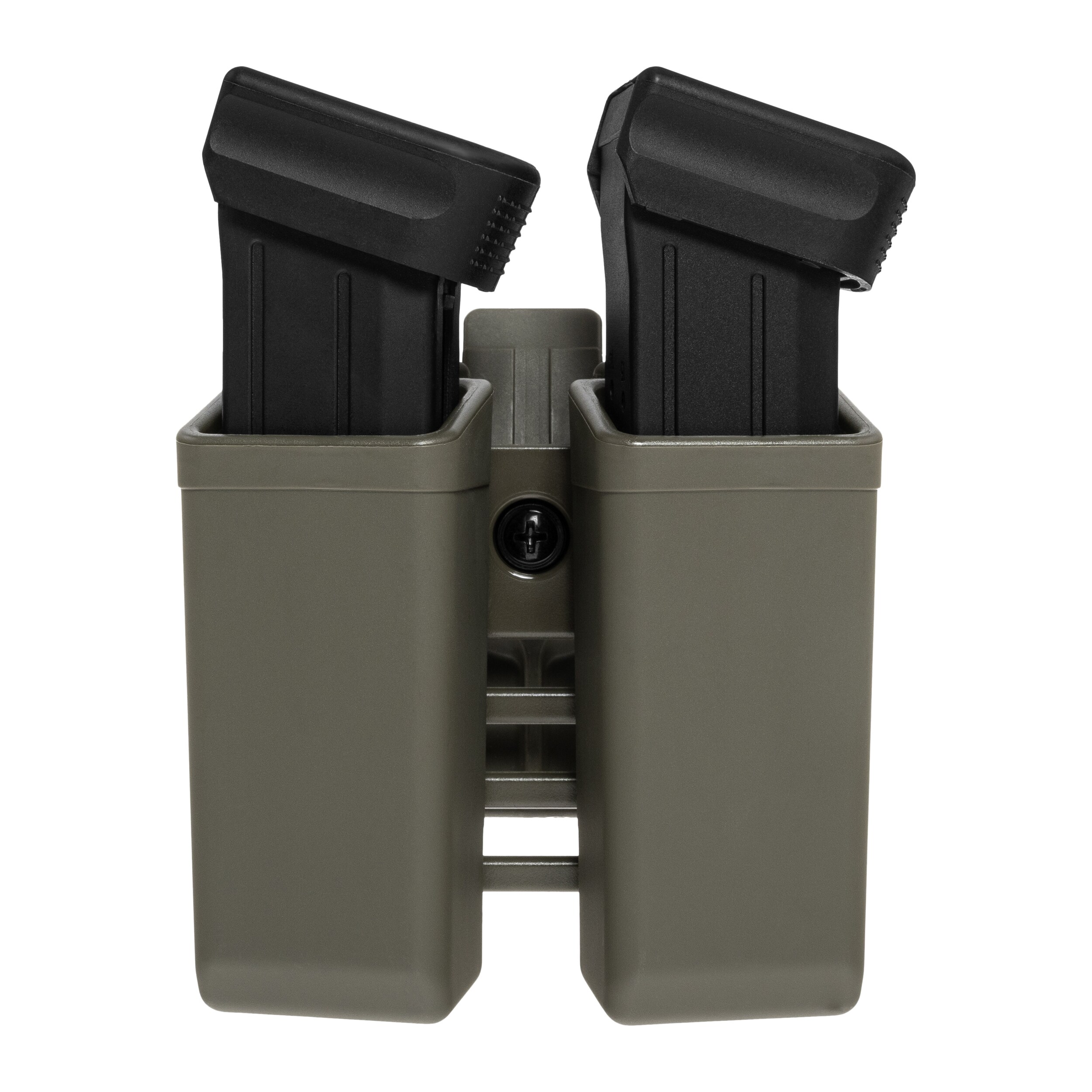 Podwójna ładownica obrotowa ESP z montażem UBC-05 Clip na magazynki 9 mm - Olive Drab