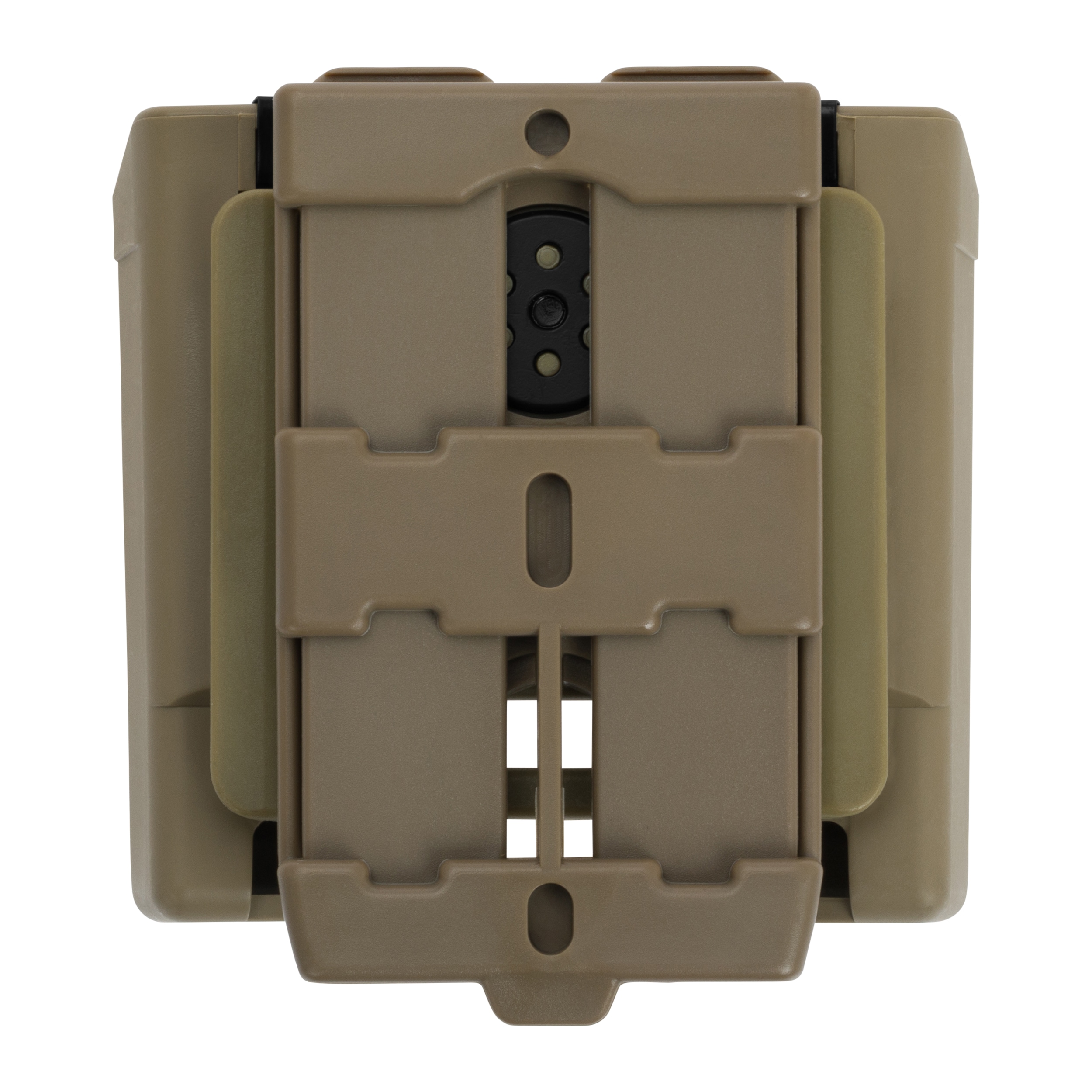 Podwójna ładownica obrotowa ESP z montażem UBC-07 Clip na małe magazynki - Khaki