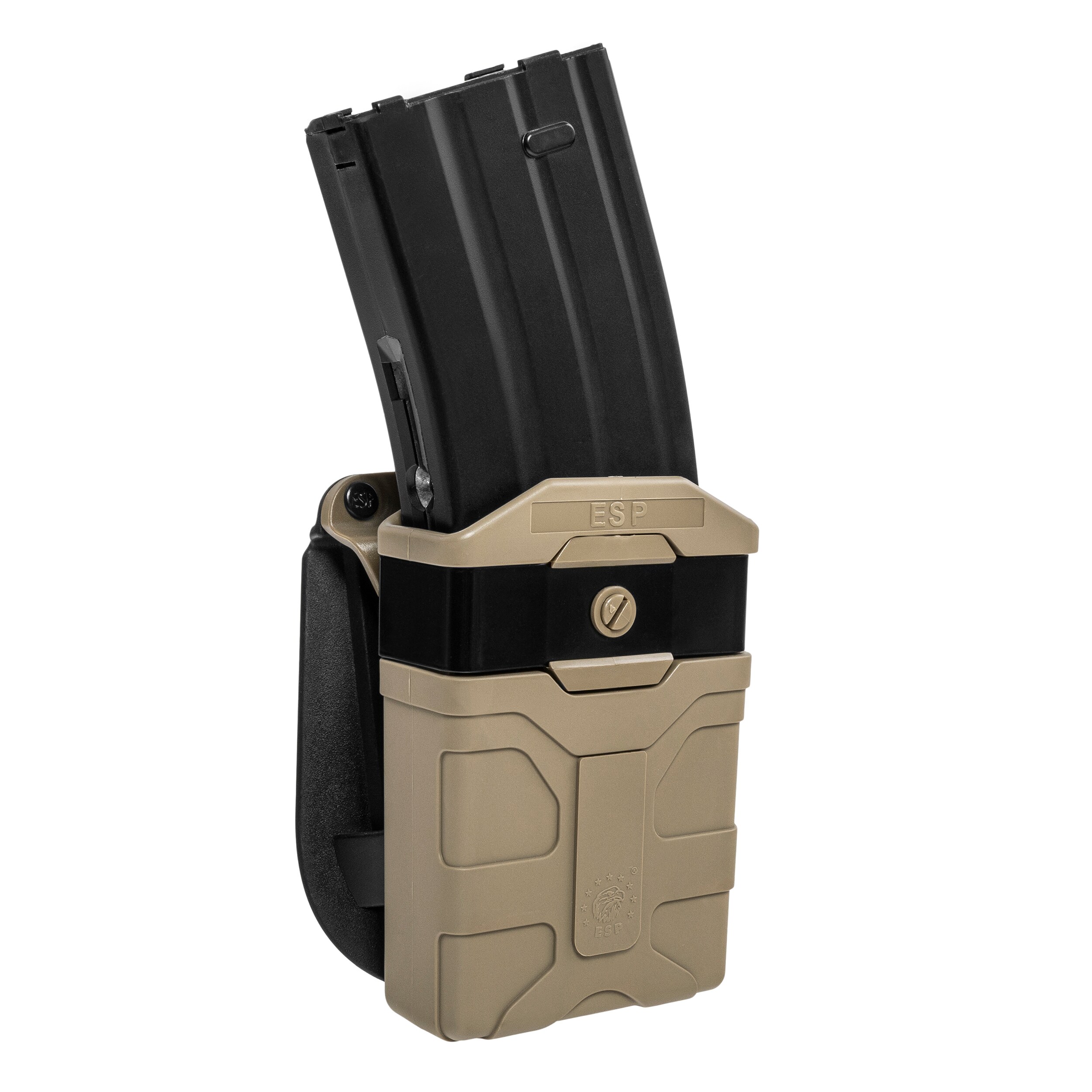 Поворотний підсумок ESP з кріпленням Paddle на магазин для AR15 - Khaki