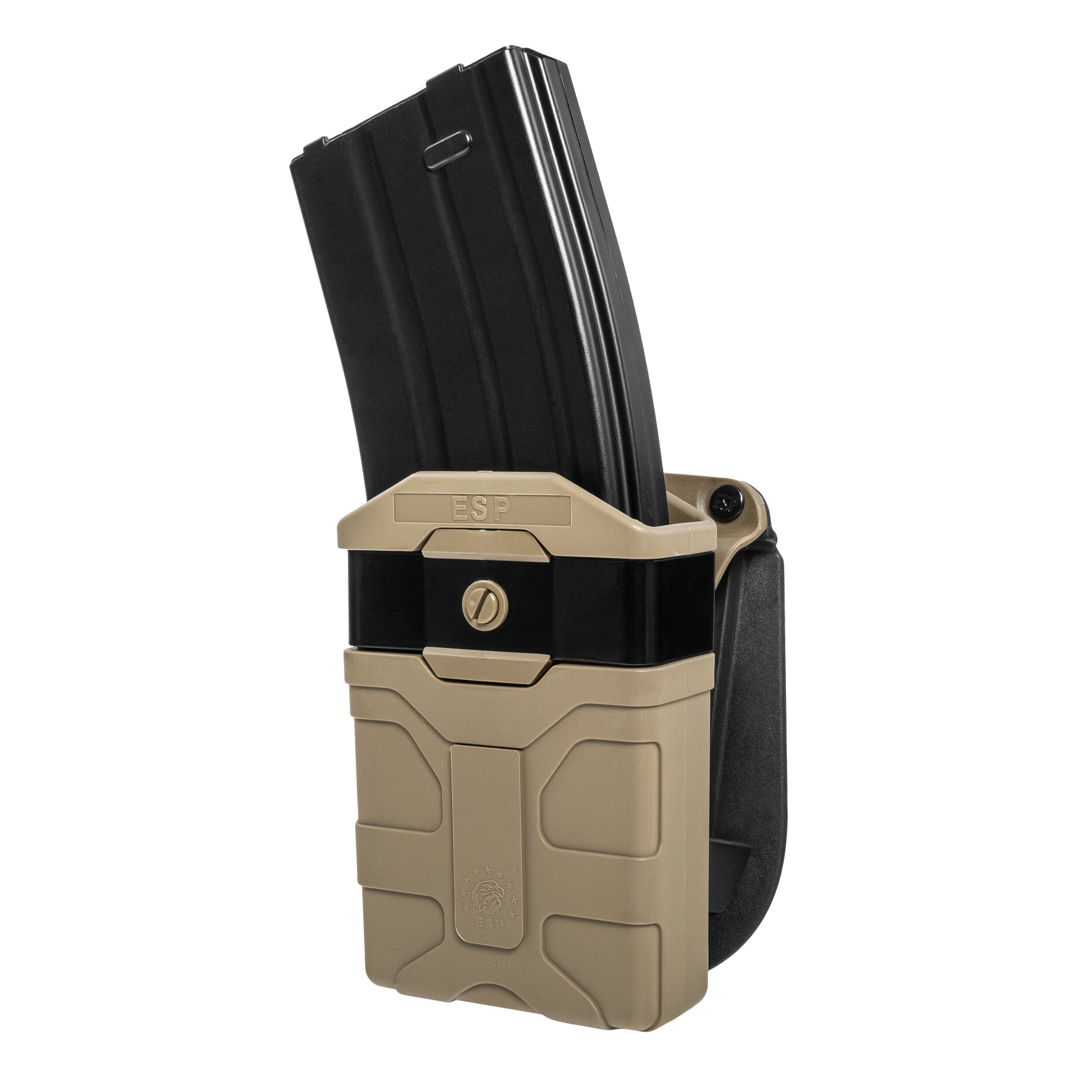 Поворотний підсумок ESP з кріпленням Paddle на магазин для AR15 - Khaki