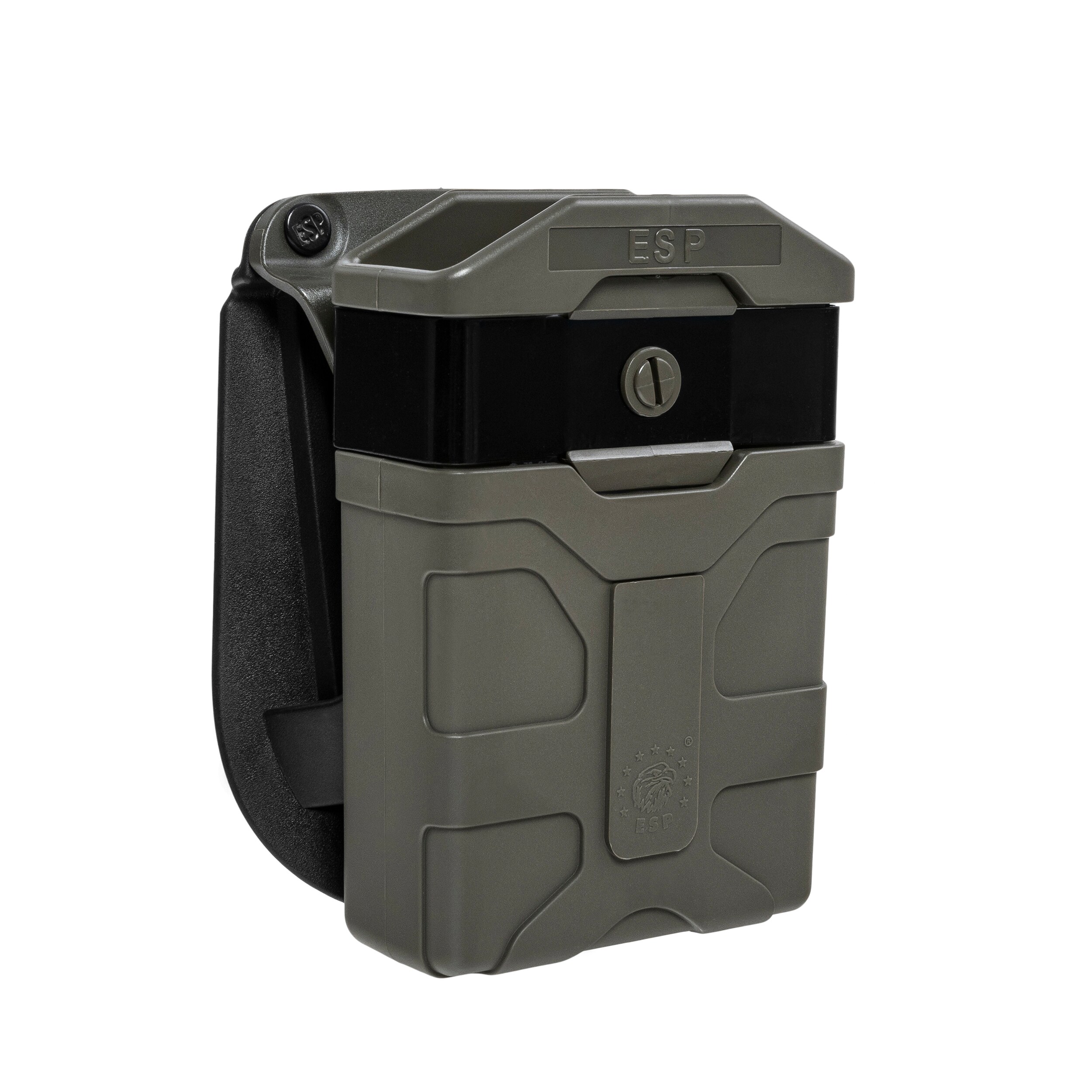 Ładownica obrotowa ESP z montażem Paddle na magazynek - Olive Drab