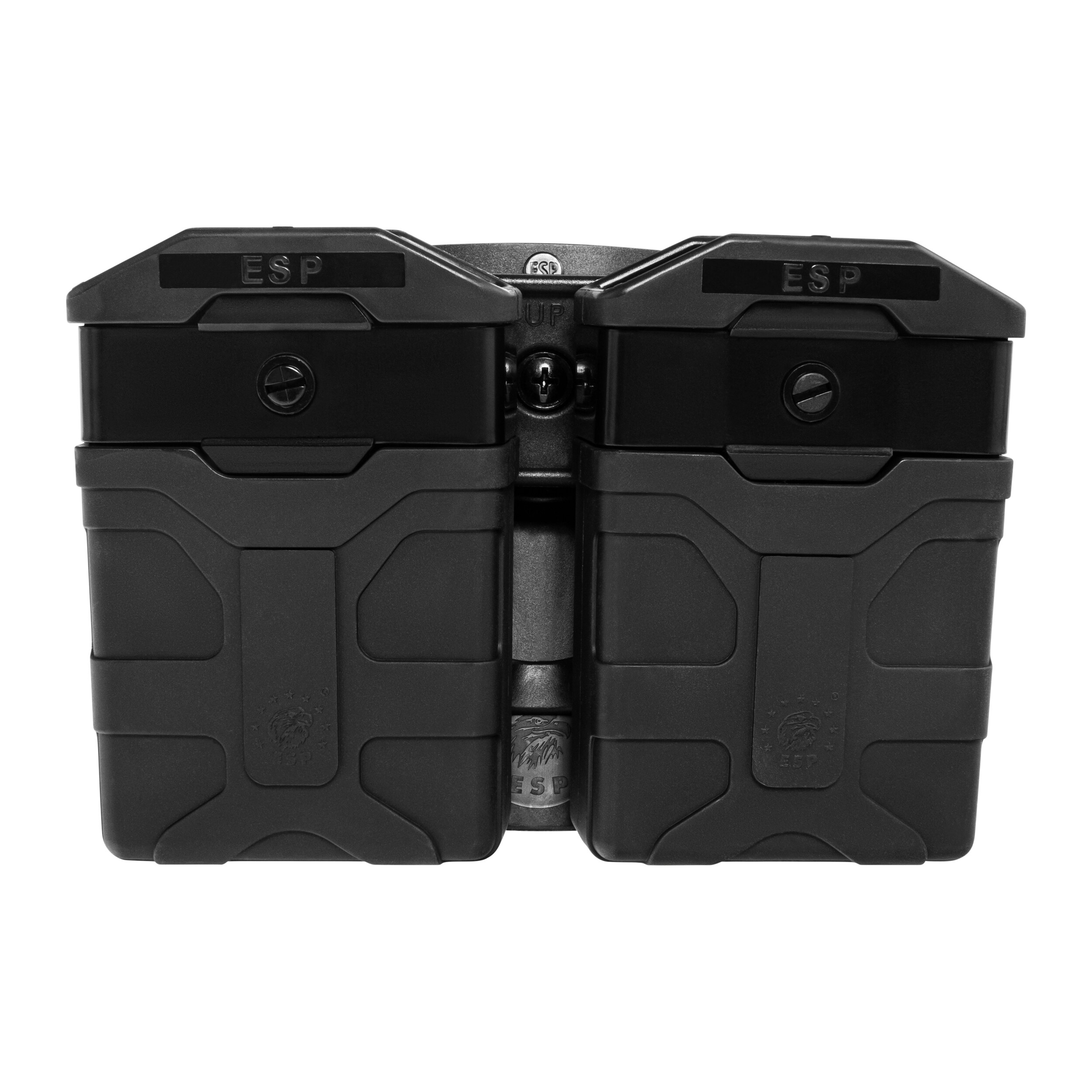 Podwójna ładownica obrotowa ESP z montażem Paddle na magazynki w kalibrze 5.56 mm - Black