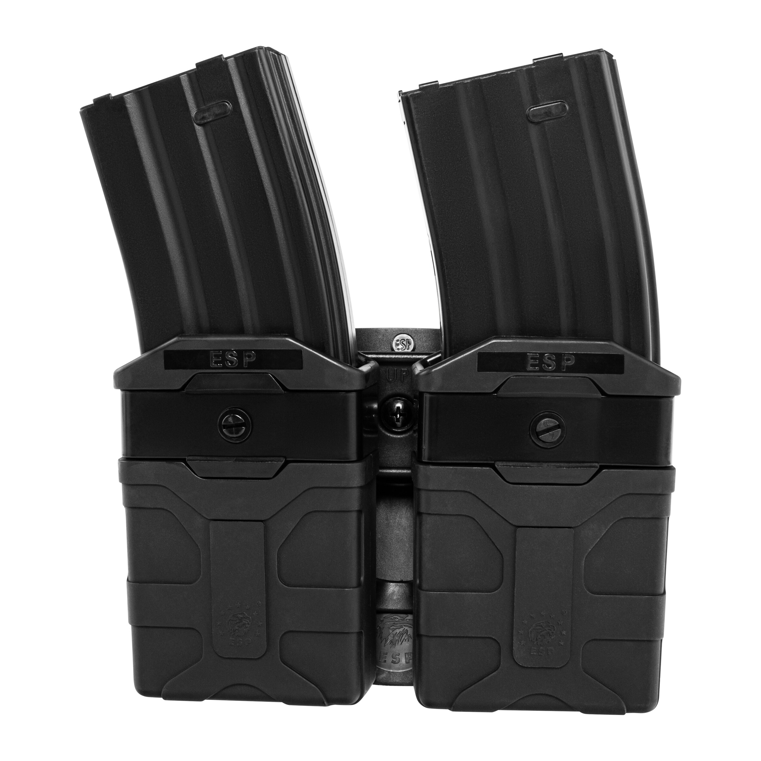 Подвійний поворотний підсумок ESP з кріпленням Paddle для магазинів до AR15 - Black
