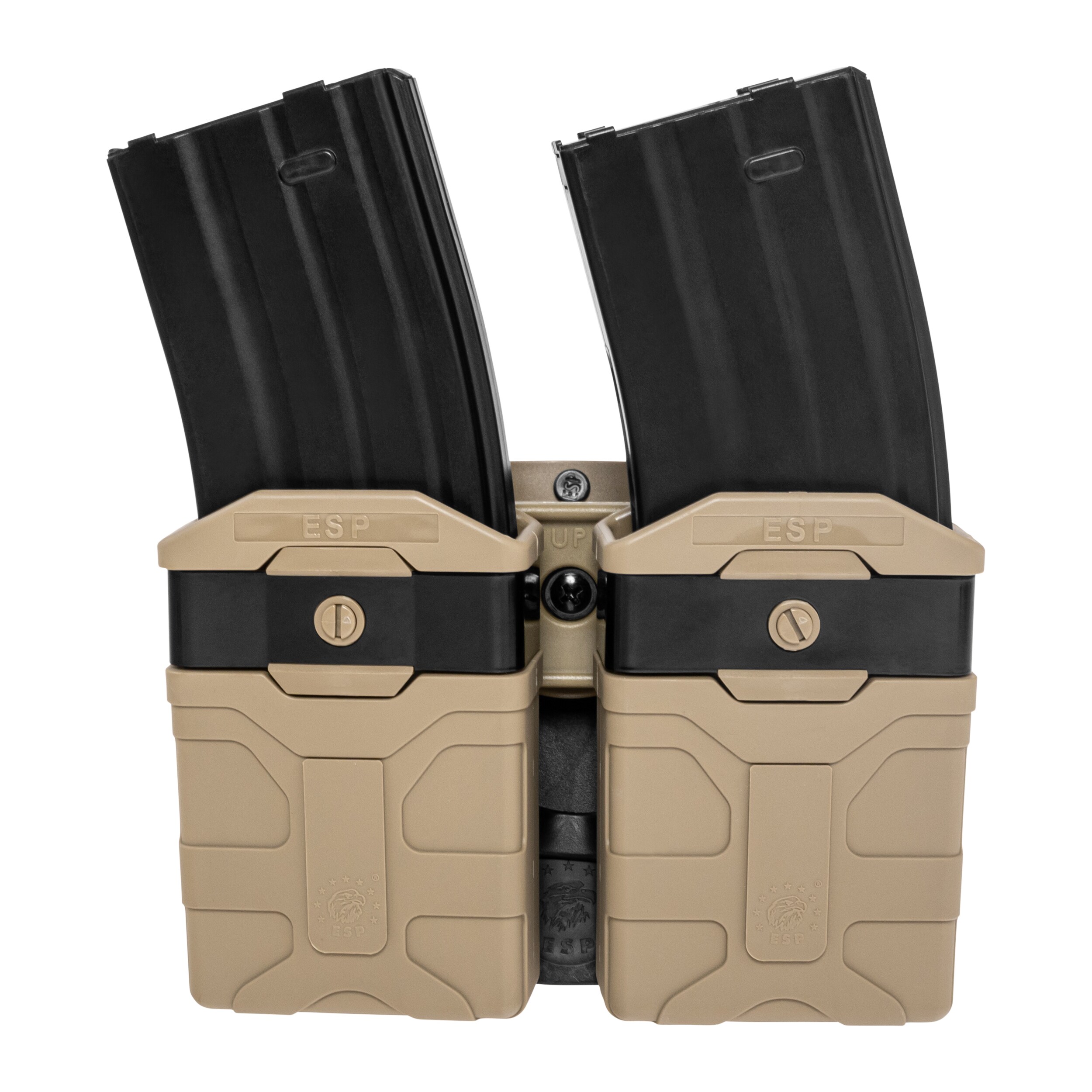 Подвійний поворотний підсумок ESP з кріпленням Paddle на магазини для AR15 - Khaki
