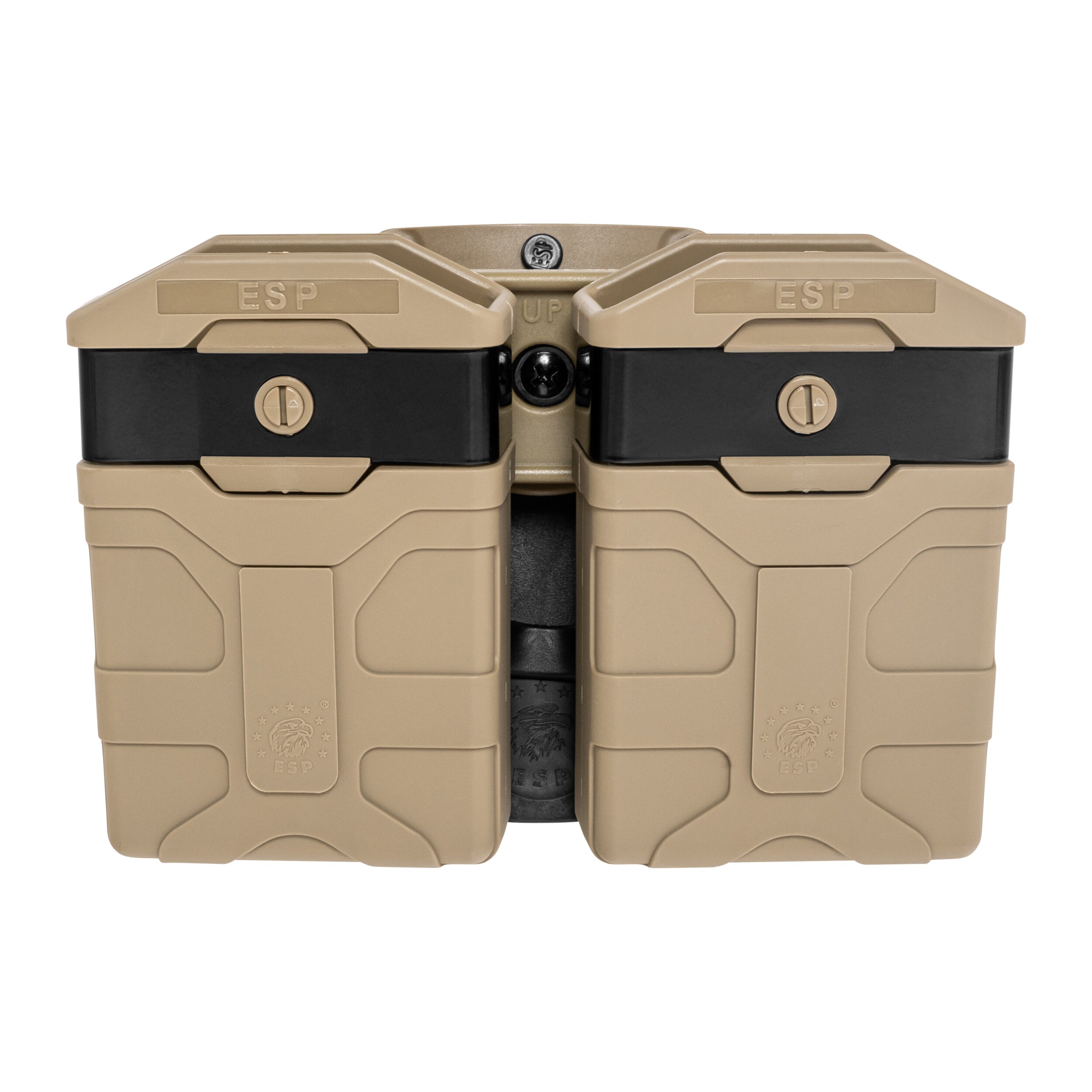 Подвійний поворотний підсумок ESP з кріпленням Paddle на магазини для AR15 - Khaki