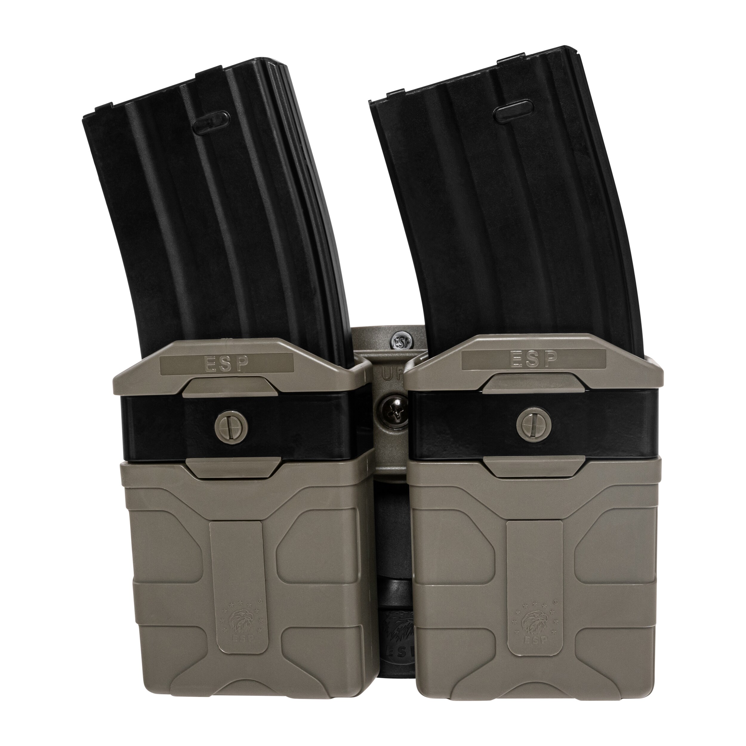 Подвійний поворотний підсумок ESP з кріпленням Paddle для магазинів до AR15 - Olive Drab