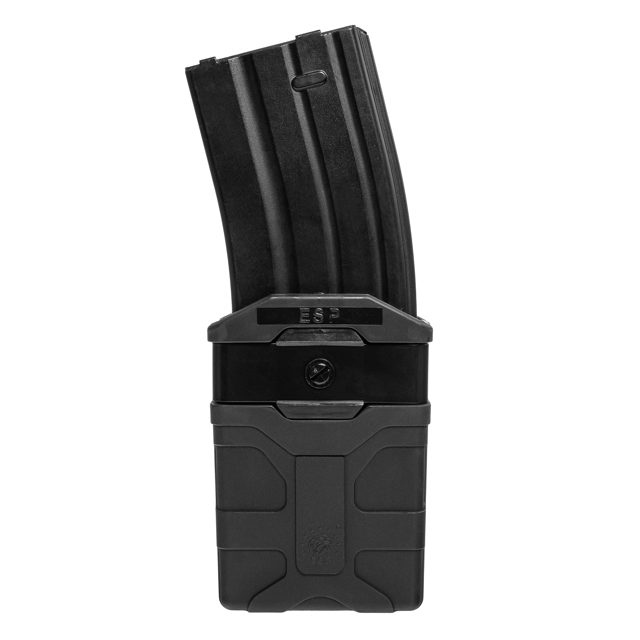 Ładownica obrotowa ESP z montażem UBC-04-2 Clip na magazynek AR-15 - Black