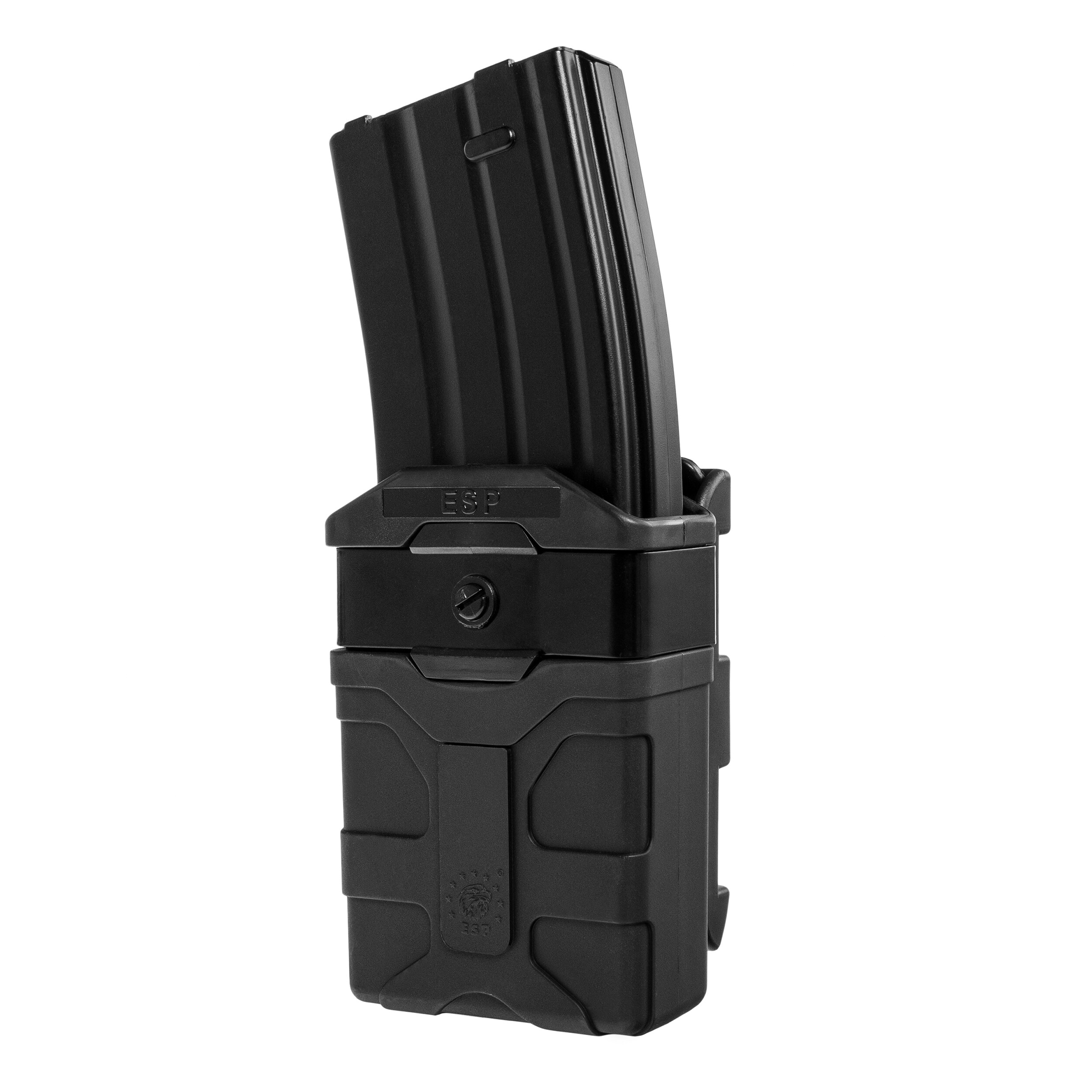 Ładownica obrotowa ESP z montażem UBC-04-2 Clip na magazynek AR-15 - Black