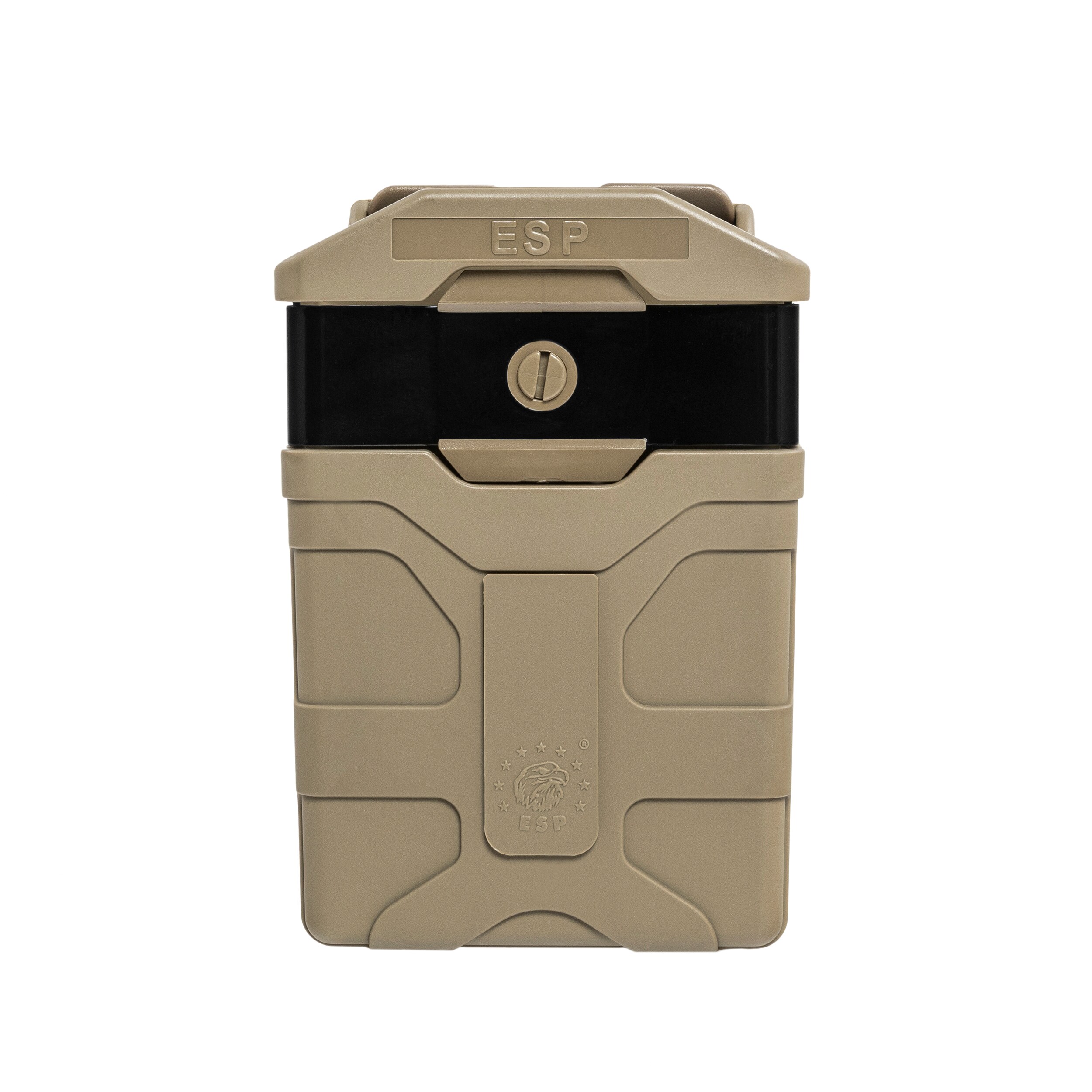 Ładownica obrotowa ESP z montażem UBC-04-2 Clip na magazynek AR-15 - Khaki