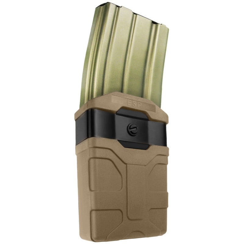 Ładownica obrotowa ESP z montażem UBC-05 na magazynek AR-15 - Khaki