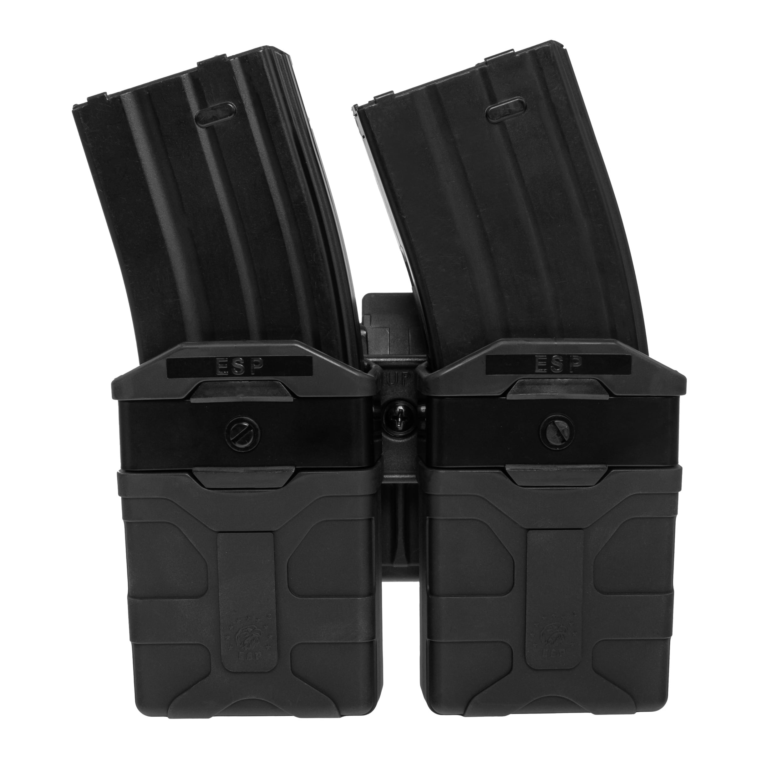 Podwójna ładownica obrotowa ESP z montażem UBC-05-A na magazynek w kalibrze 5,56 mm - Black