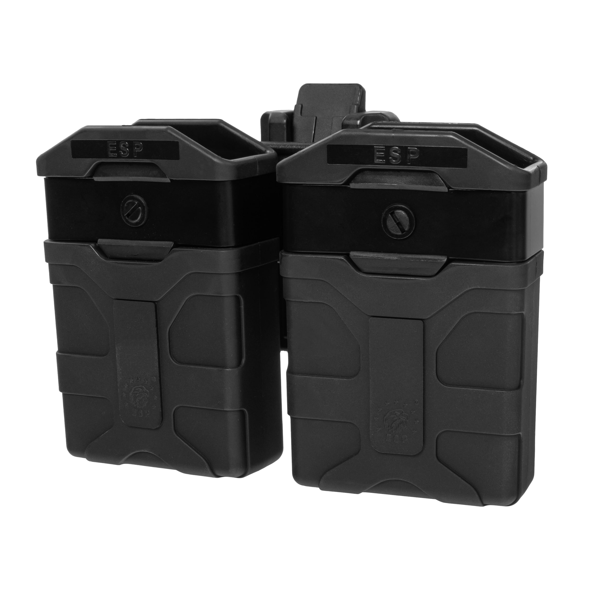 Podwójna ładownica obrotowa ESP z montażem UBC-05-A na magazynek w kalibrze 5,56 mm - Black