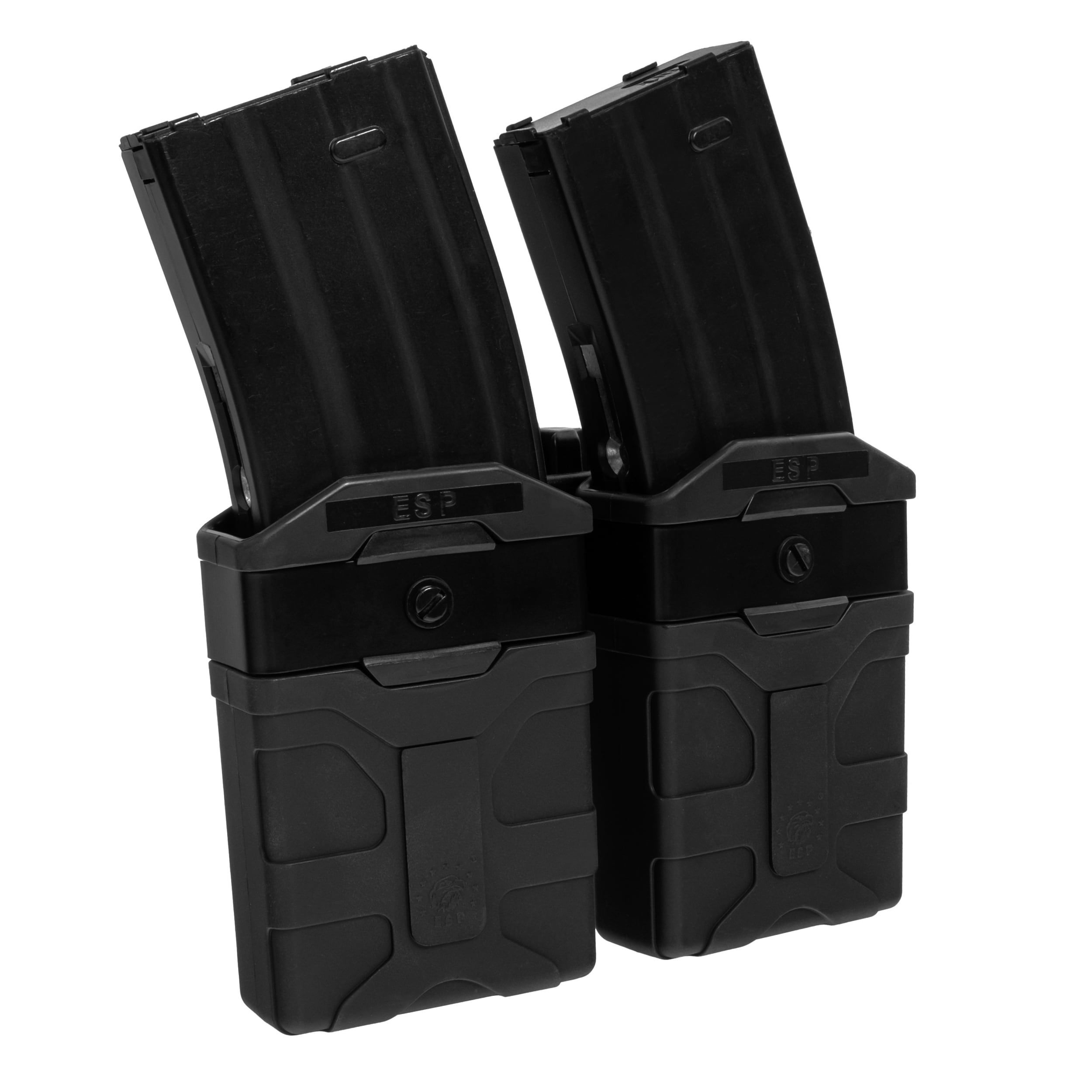 Podwójna ładownica obrotowa ESP z montażem UBC-05-A na magazynek w kalibrze 5,56 mm - Black