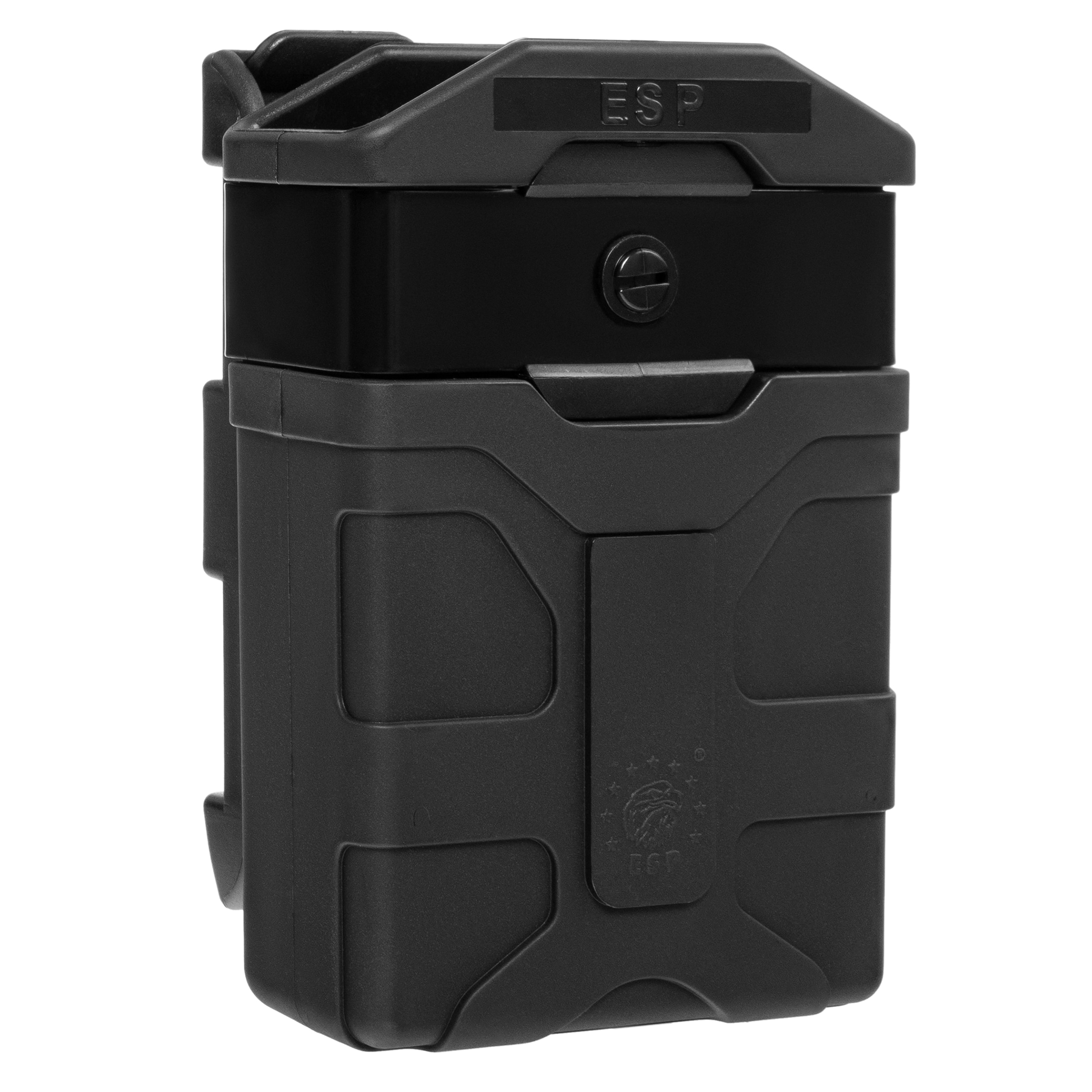 Ładownica obrotowa ESP z montażem UBC-07 na magazynek AR-15 MOLLE - Black