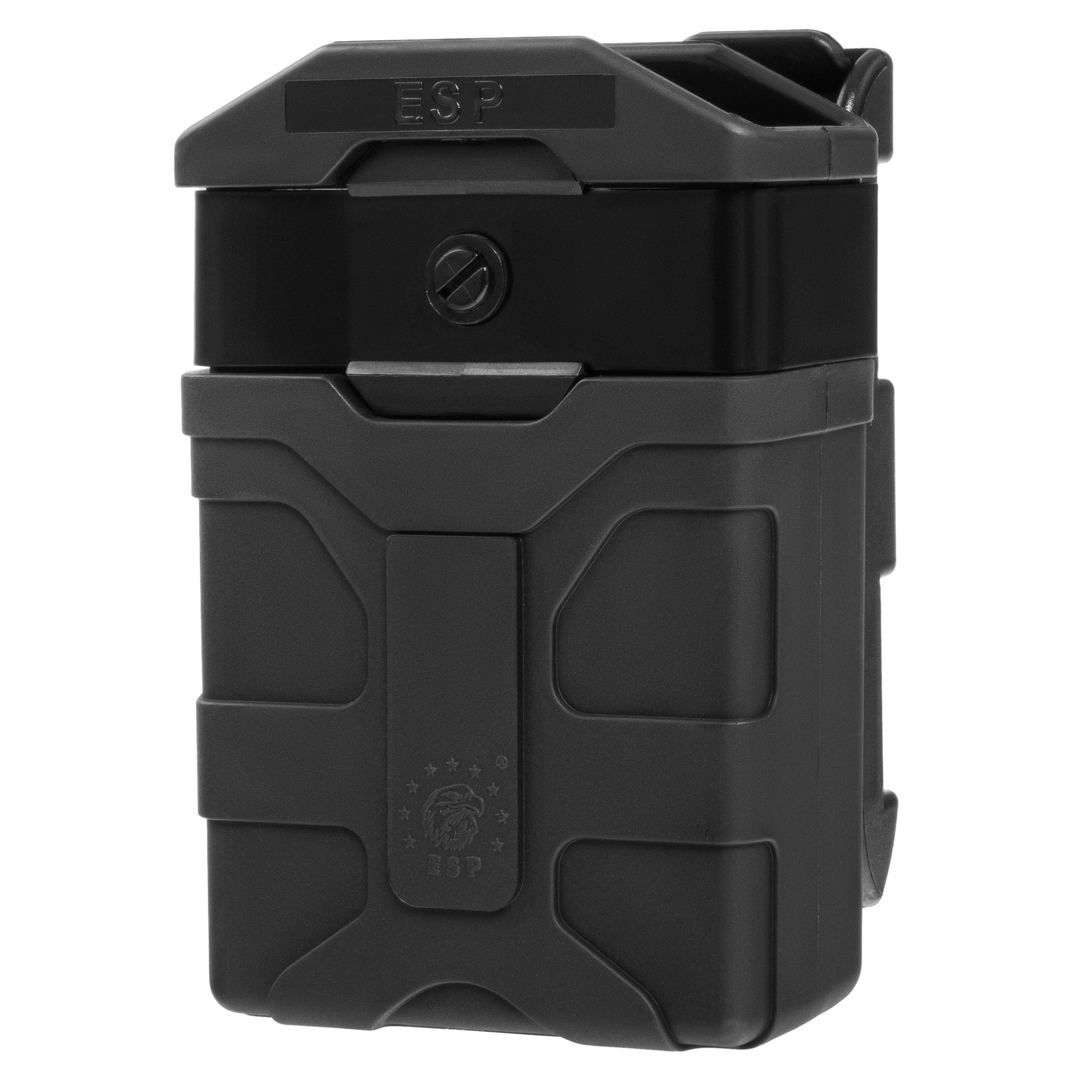 Ładownica obrotowa ESP z montażem UBC-07 na magazynek AR-15 MOLLE - Black