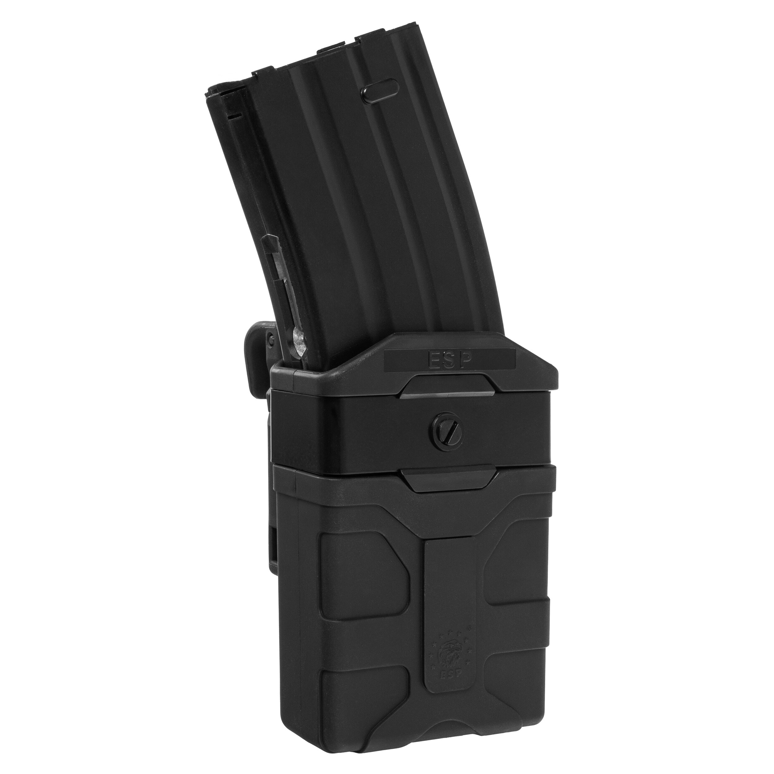 Ładownica obrotowa ESP z montażem UBC-08 na magazynek AR-15 - Black