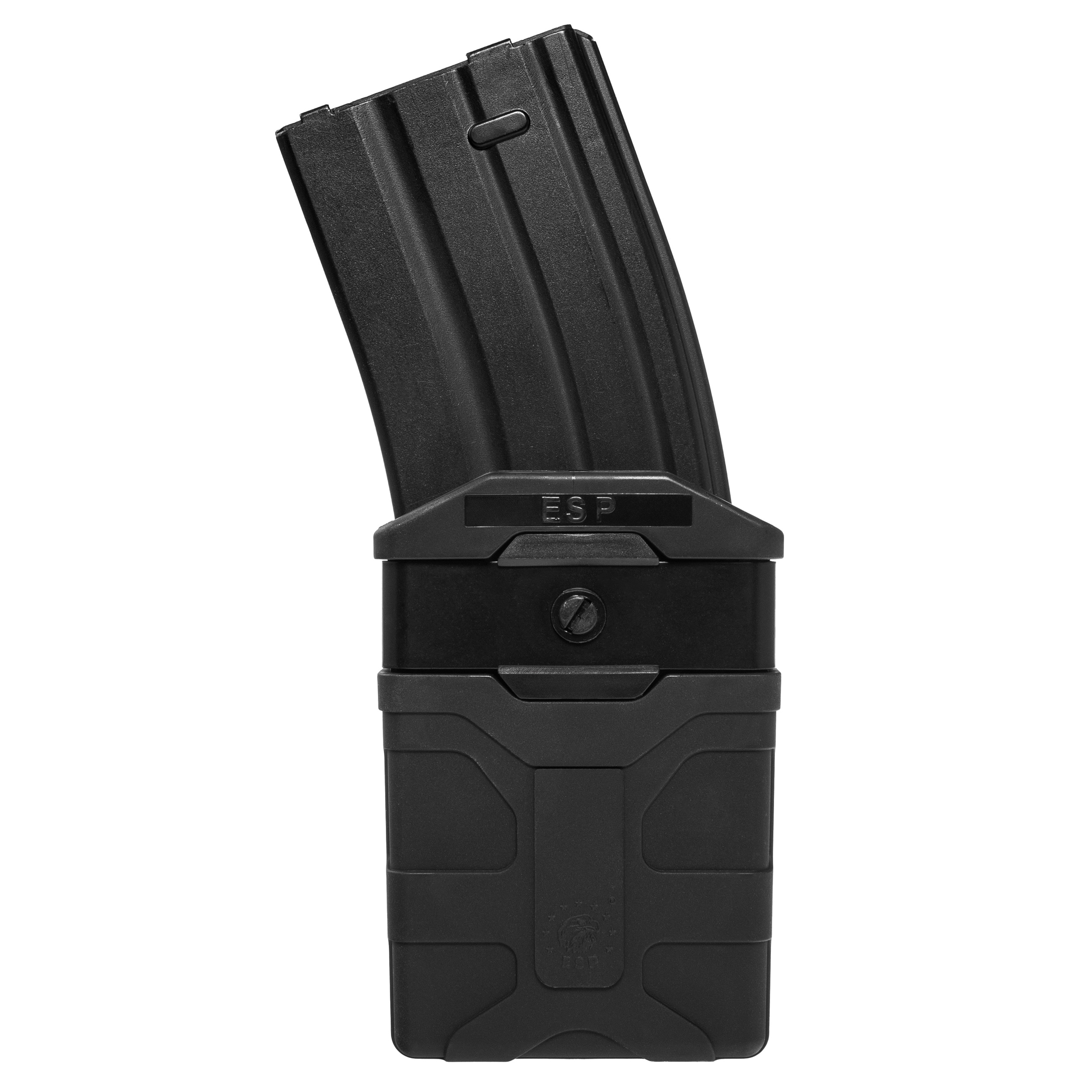 Ładownica obrotowa ESP z montażem UBC-08 na magazynek AR-15 - Black