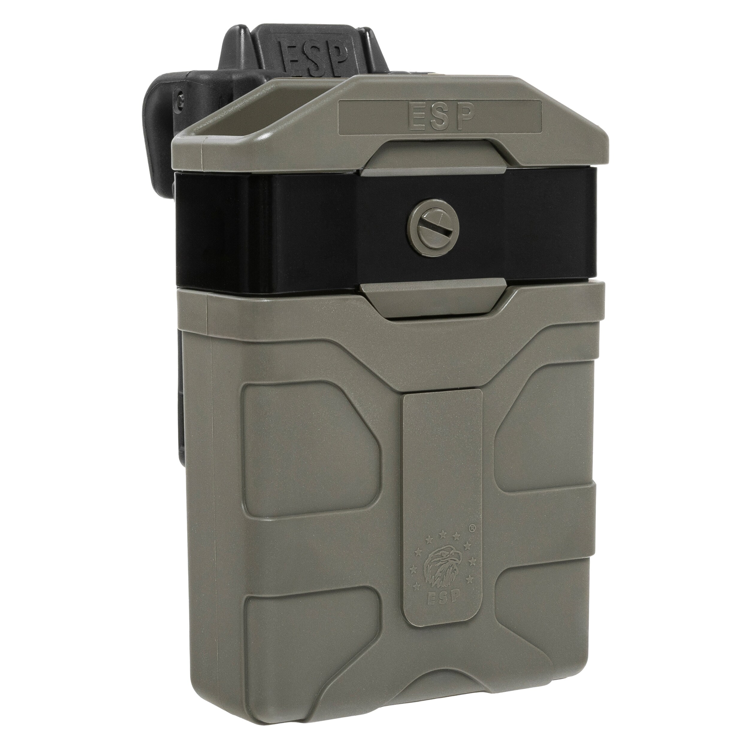 Ładownica obrotowa ESP z montażem UBC-08 na magazynek AR-15 - Olive Drab