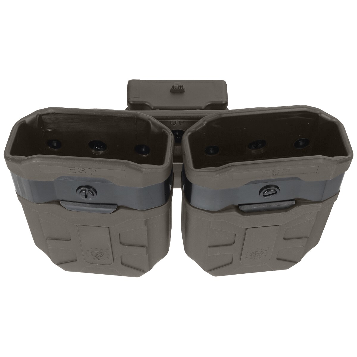 Podwójna ładownica ESP z montażem UBC-01 Clip na magazynki 7,62 x 39 mm - Olive Drab