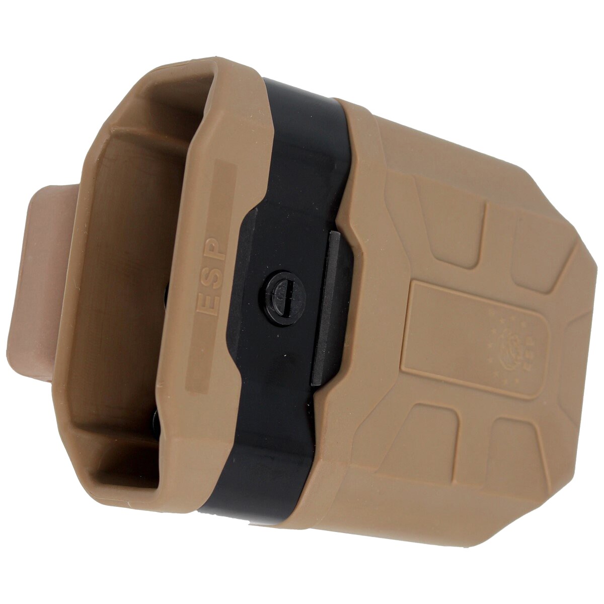 Ładownica ESP z montażem UBC-02 na magazynek do AK-47/AK-74 - Khaki