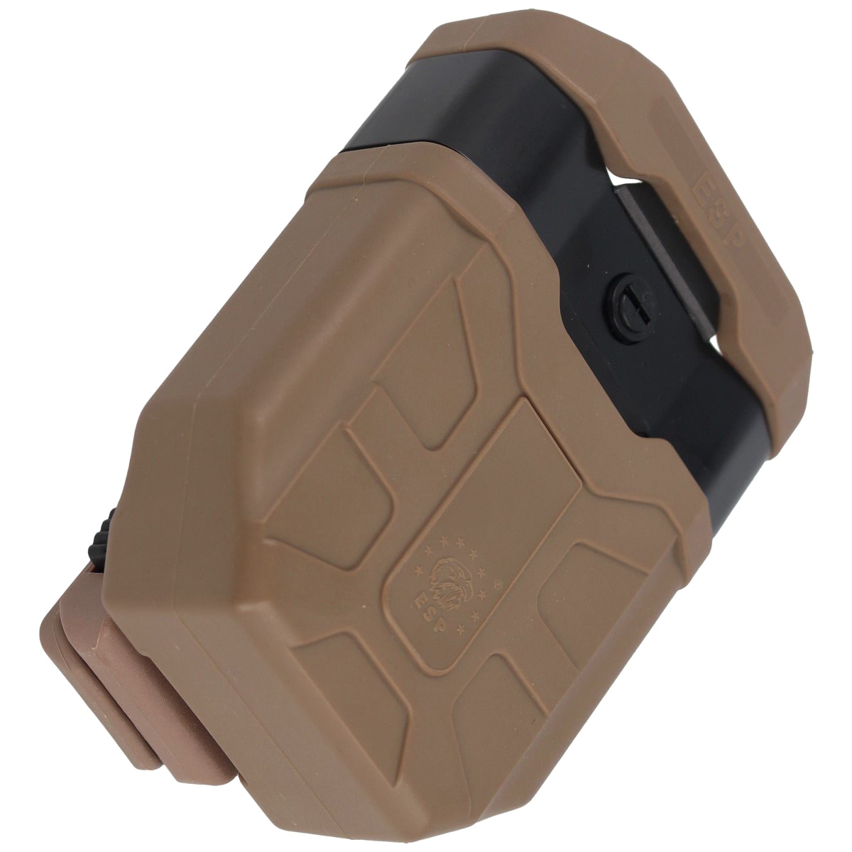 Ładownica ESP z montażem UBC-02 na magazynek do AK-47/AK-74 - Khaki