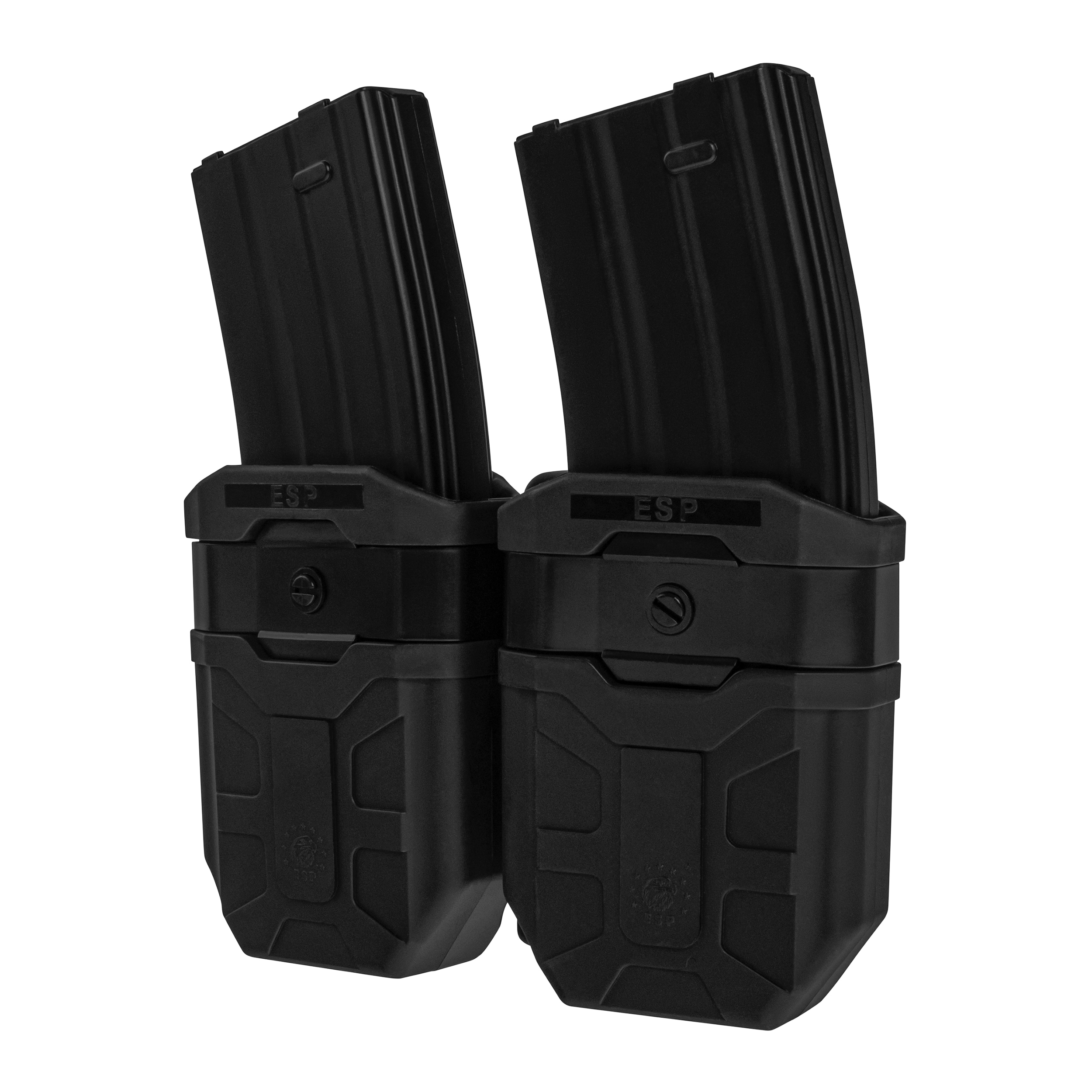 Подвійний поворотний підсумок ESP з кріпленням UBC-02 для магазинів AK - Black