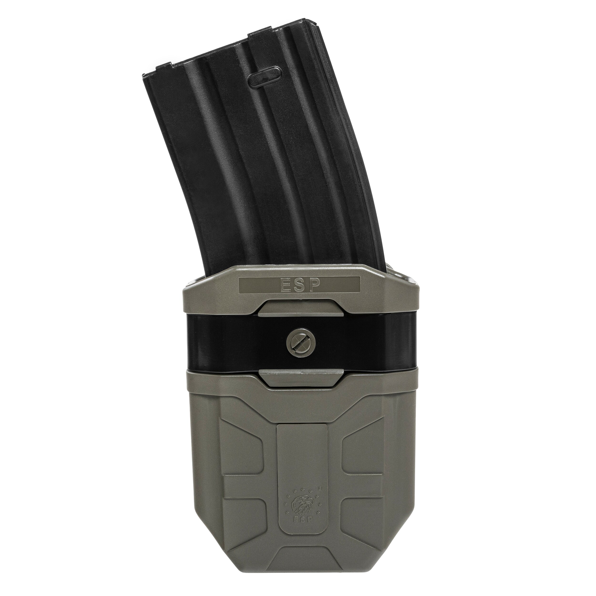 Ładownica obrotowa ESP z montażem Paddle na magazynek do AK-47/AK74 - Olive Drab