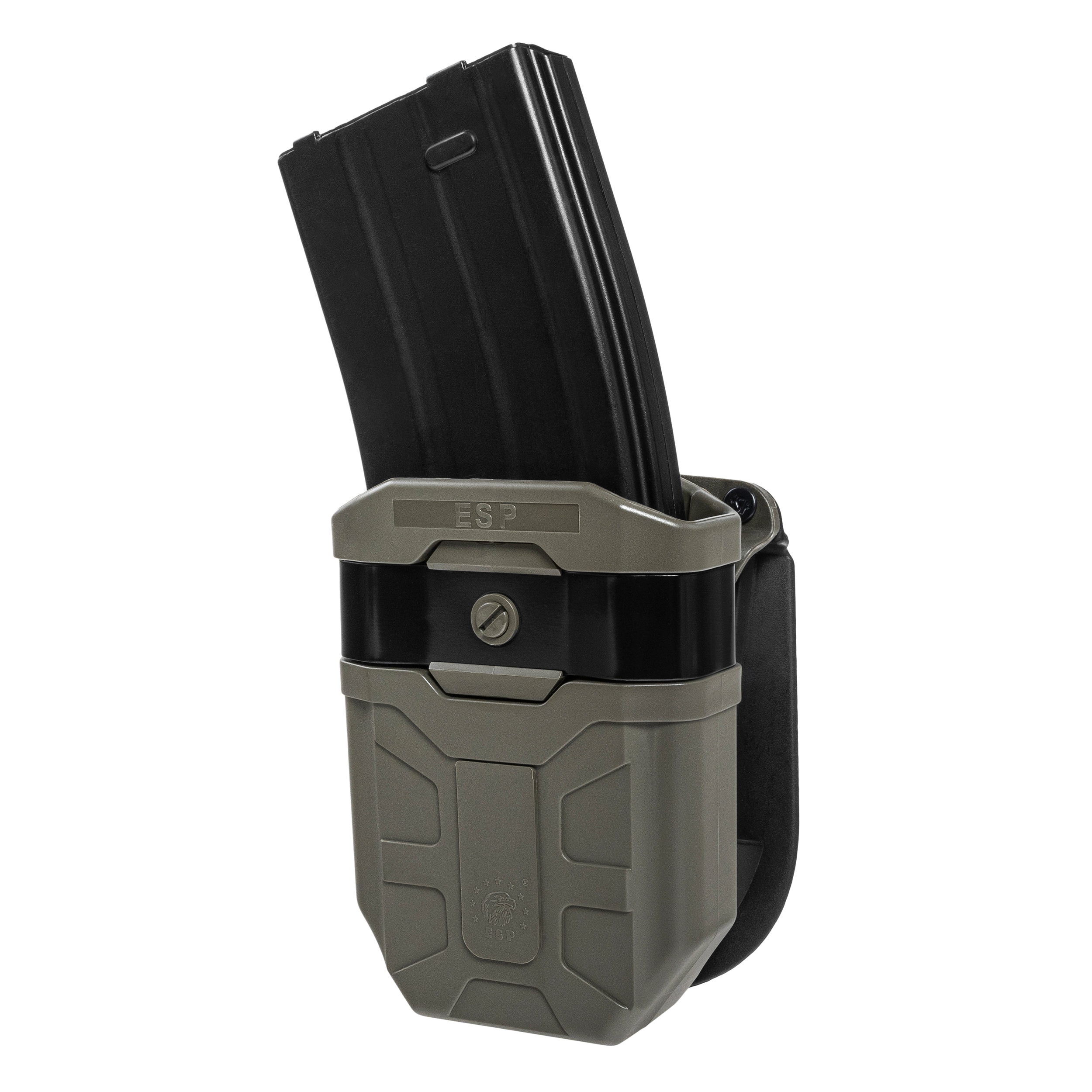Ładownica obrotowa ESP z montażem Paddle na magazynek do AK-47/AK74 - Olive Drab
