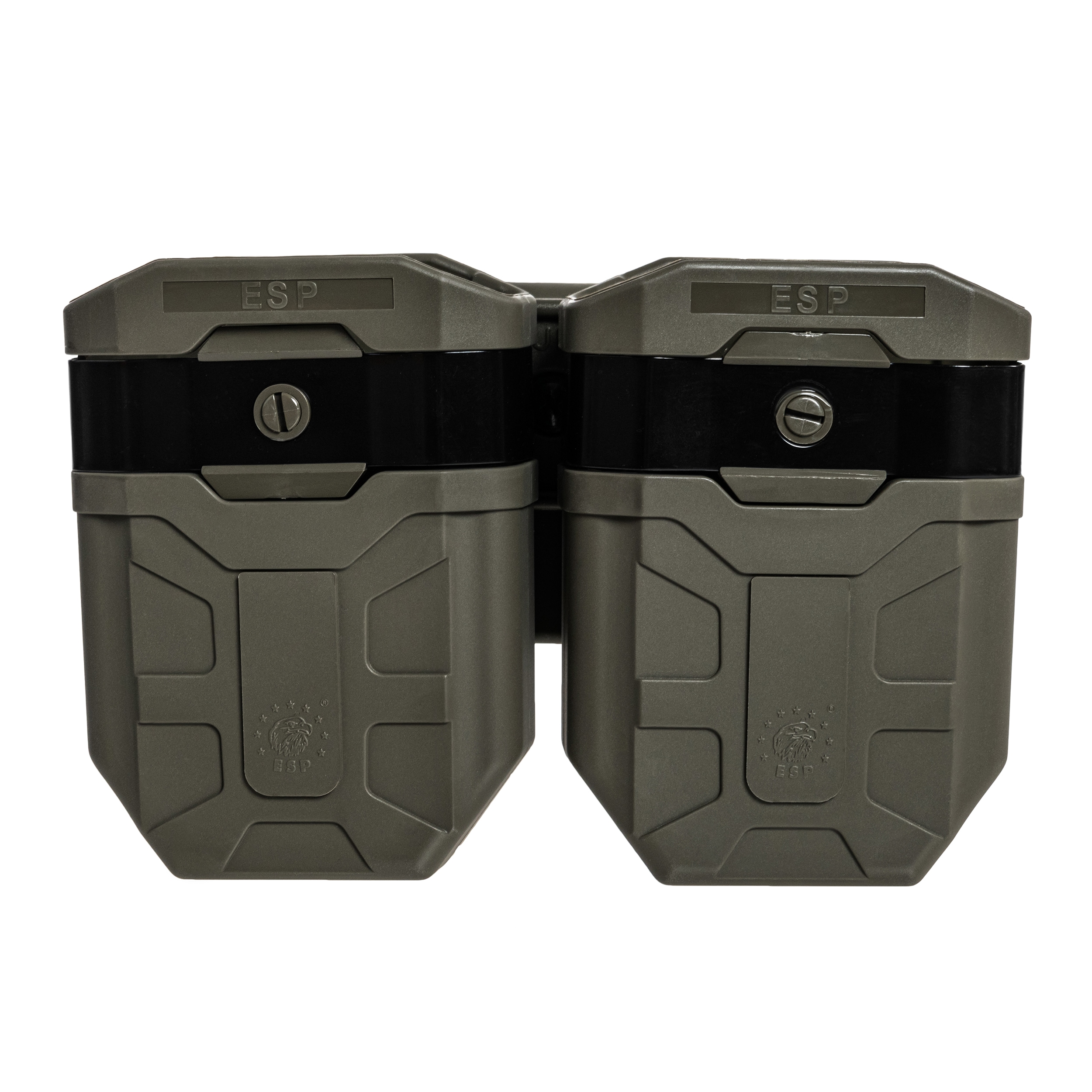 Podwójna ładownica ESP z montażem UBC-03 Clip na magazynki 7,62 x 39 mm - Olive Drab