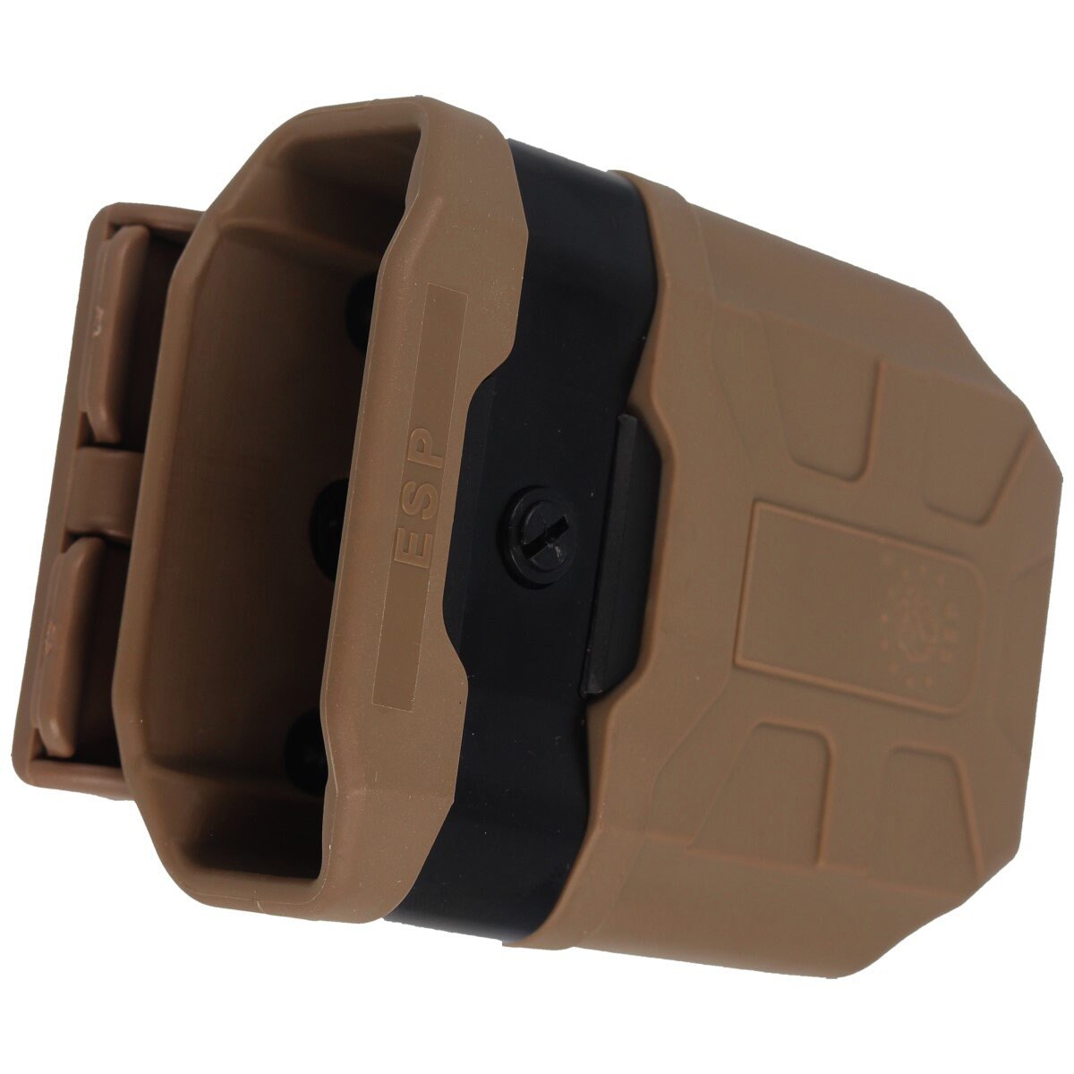Ładownica obrotowa ESP z montażem UBC-04-2 Clip na magazynek AK - Khaki