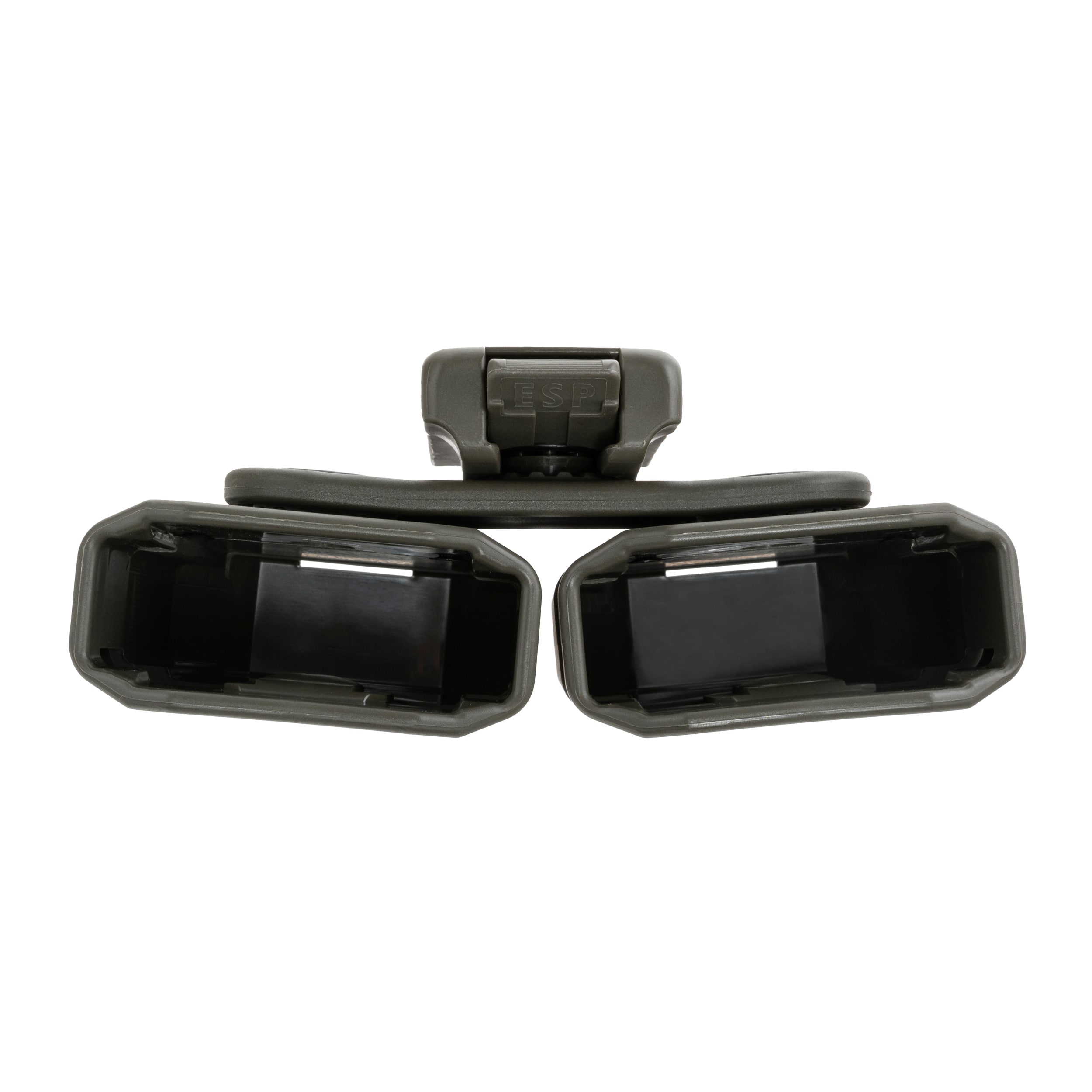Podwójna ładownica obrotowa ESP z montażem UBC-05-A na magazynek 7,62 mm - Olive Drab