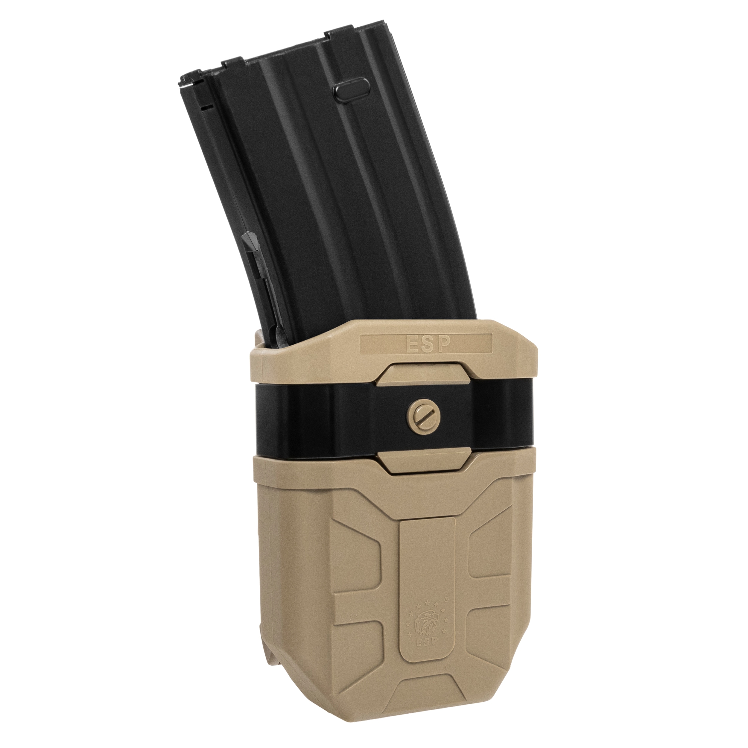 Ładownica obrotowa ESP UBC-07 na magazynek 7,62 mm MOLLE - Khaki