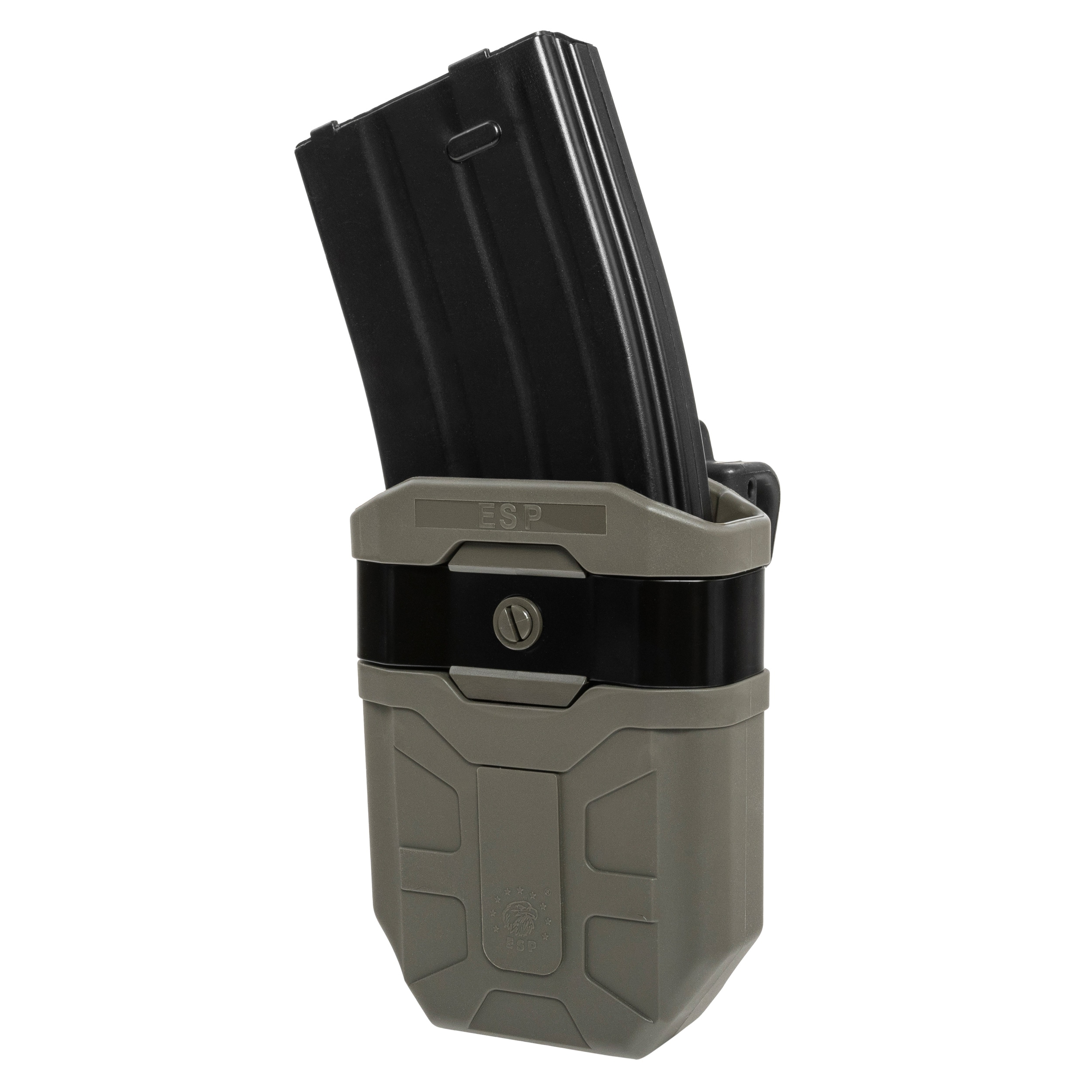 Ładownica obrotowa ESP z montażem UBC-08 na magazynek AK - Olive Drab