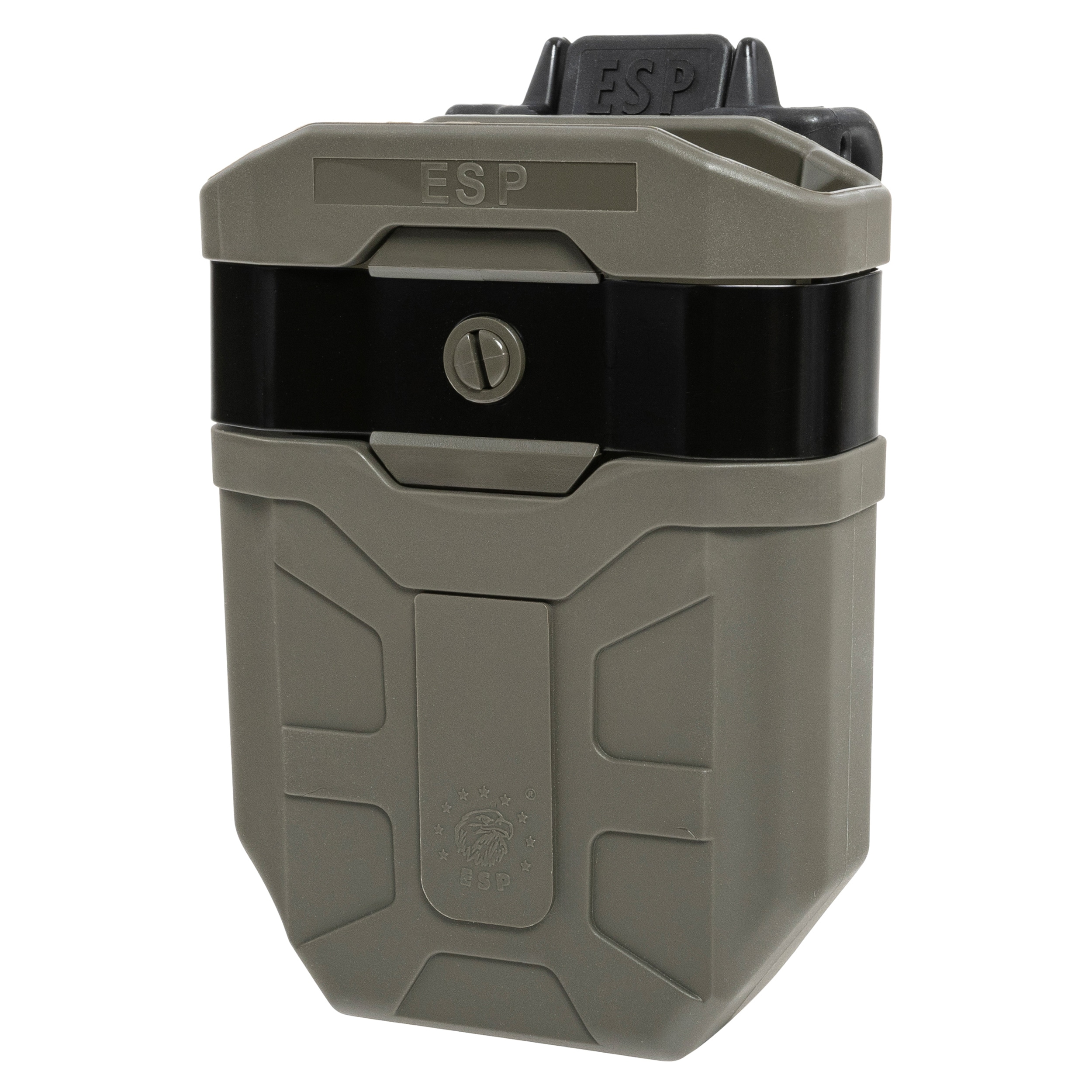 Ładownica obrotowa ESP z montażem UBC-08 na magazynek AK - Olive Drab