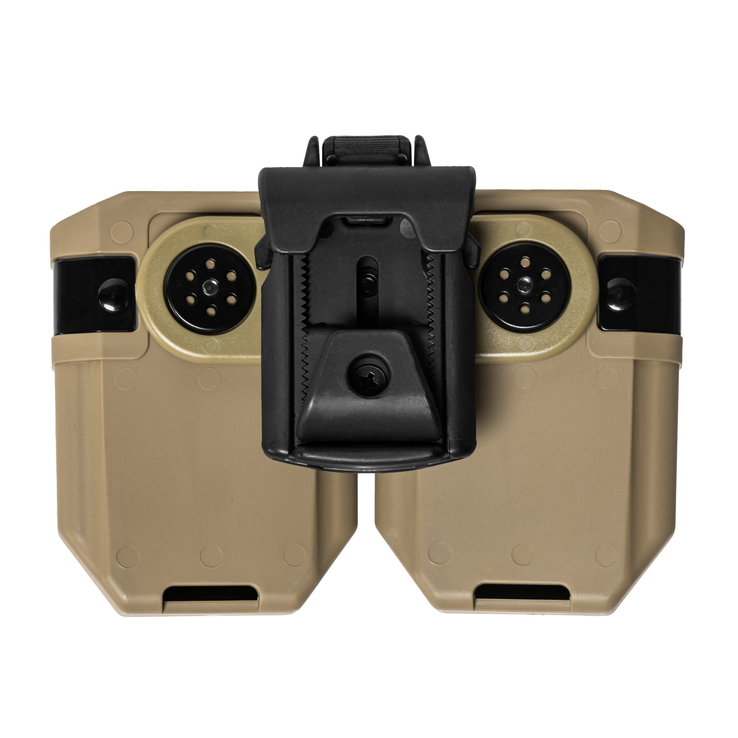 Podwójna ładownica obrotowa ESP z montażem UBC-08 na magazynki 7,62 mm - Khaki