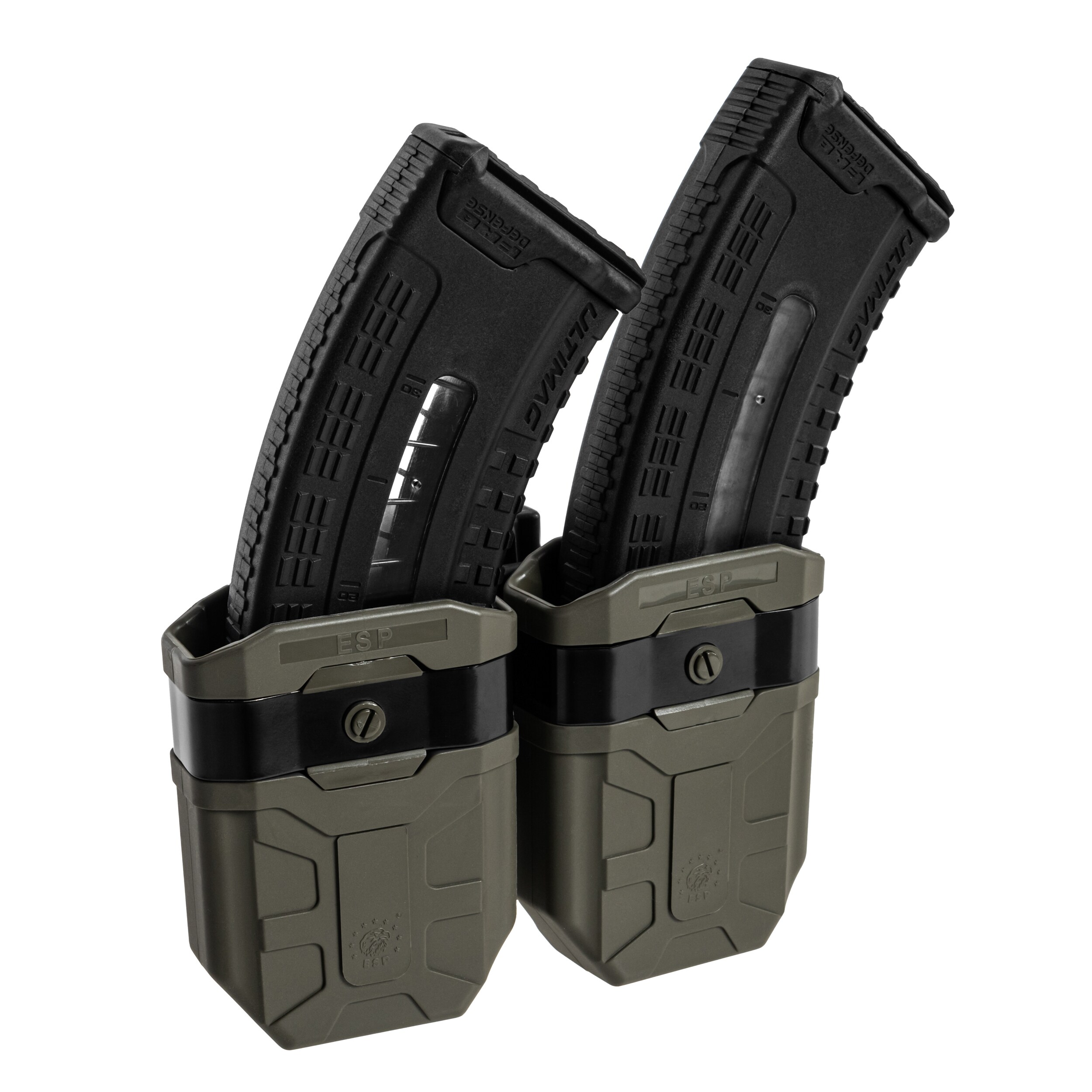 Подвійний поворотний підсумок ESP з кріпленням UBC-08 для магазинів AK - Olive Drab