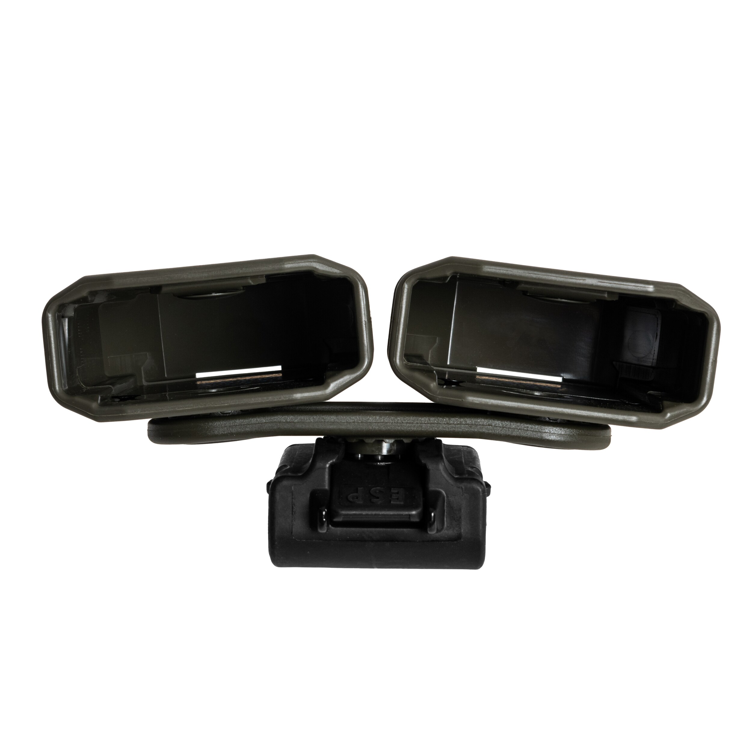 Podwójna ładownica obrotowa ESP z montażem UBC-08 na magazynki 7,62 mm - Olive Drab