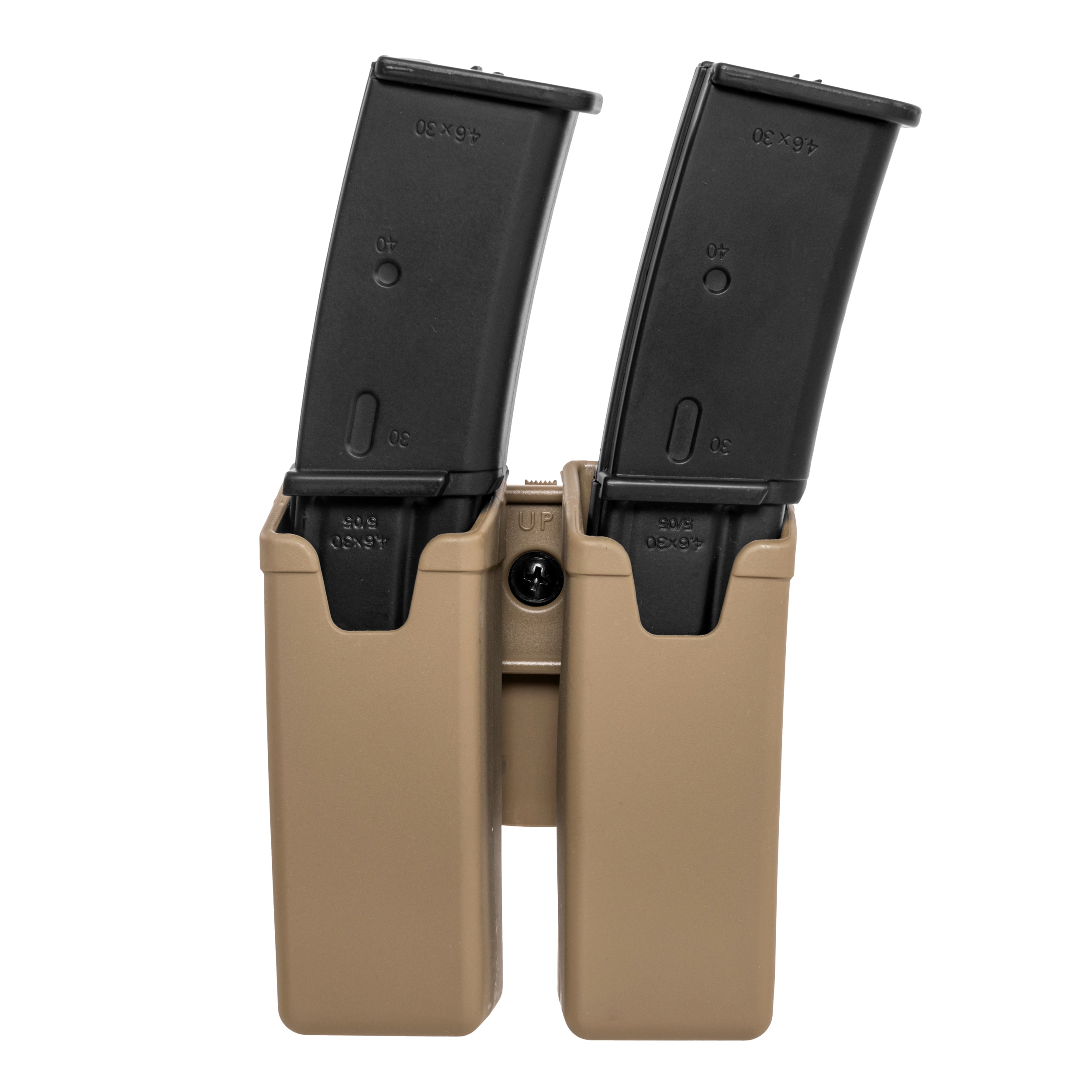 Podwójna ładownica ESP z montażem UBC-01 Clip na magazynki MP5/UZI/SA VZ.61 - Khaki