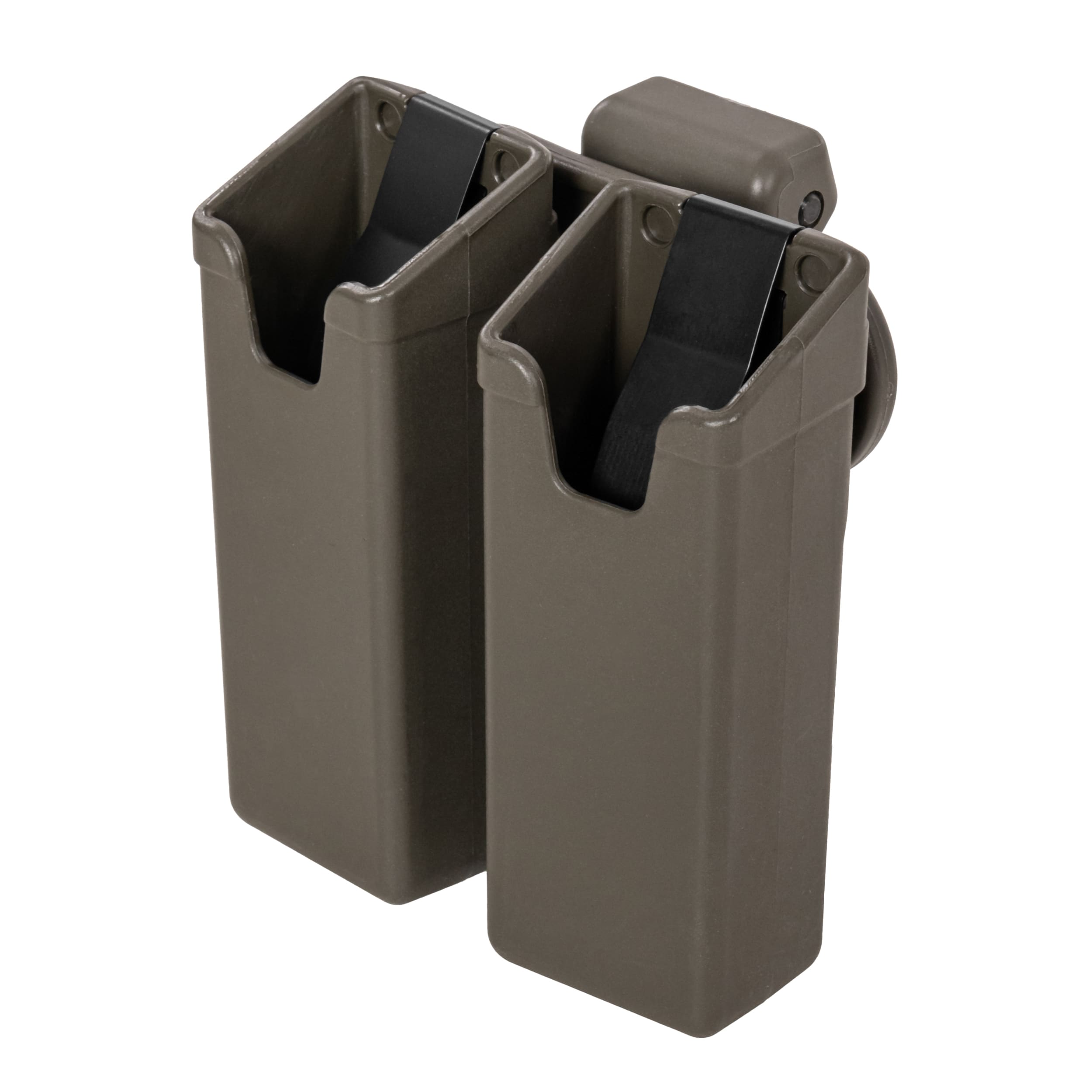 Podwójna ładownica ESP z montażem UBC-02 Clip na magazynki MP5/UZI/SA VZ.61 - Olive Drab
