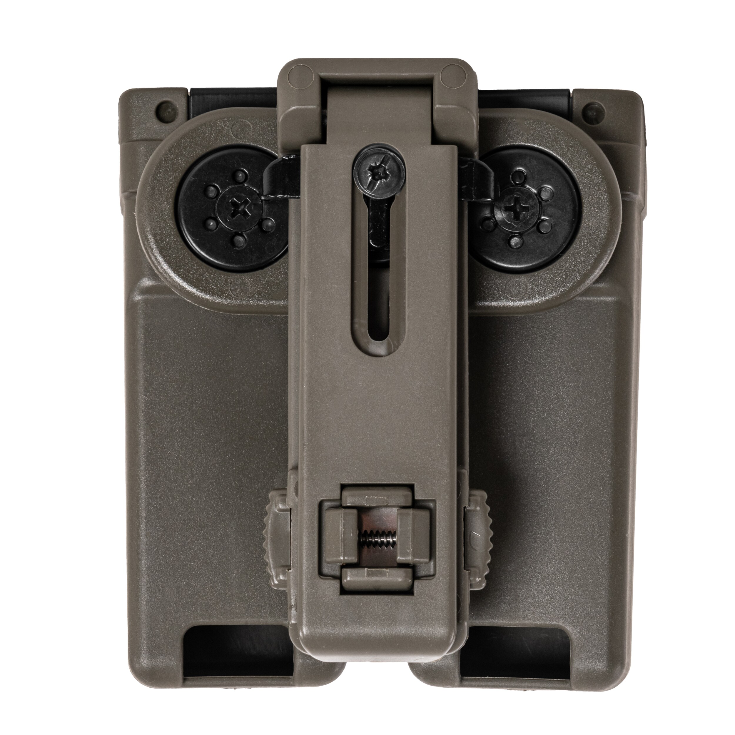 Podwójna ładownica ESP z montażem UBC-02 Clip na magazynki MP5/UZI/SA VZ.61 - Olive Drab
