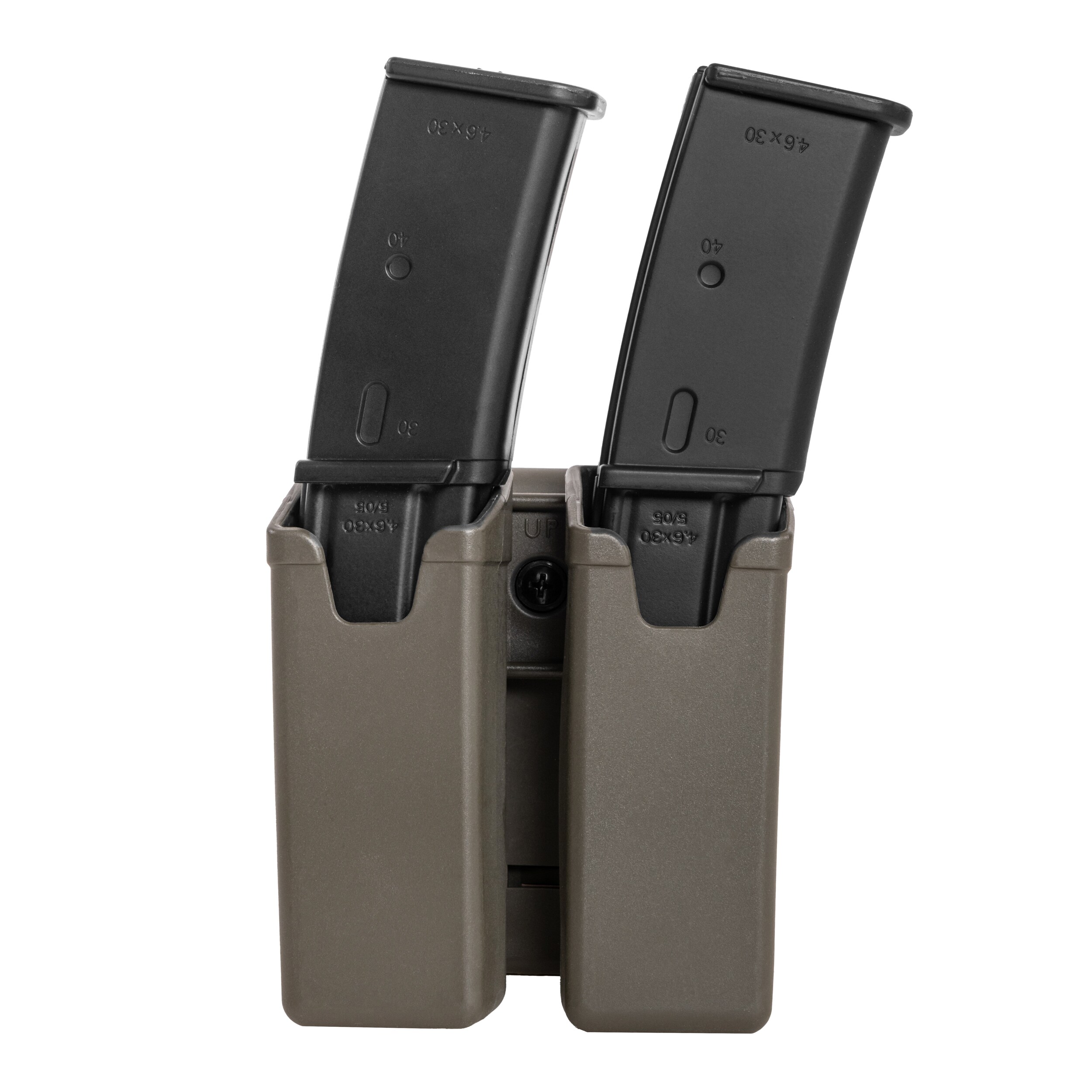 Podwójna ładownica ESP z montażem UBC-02 Clip na magazynki MP5/UZI/SA VZ.61 - Olive Drab