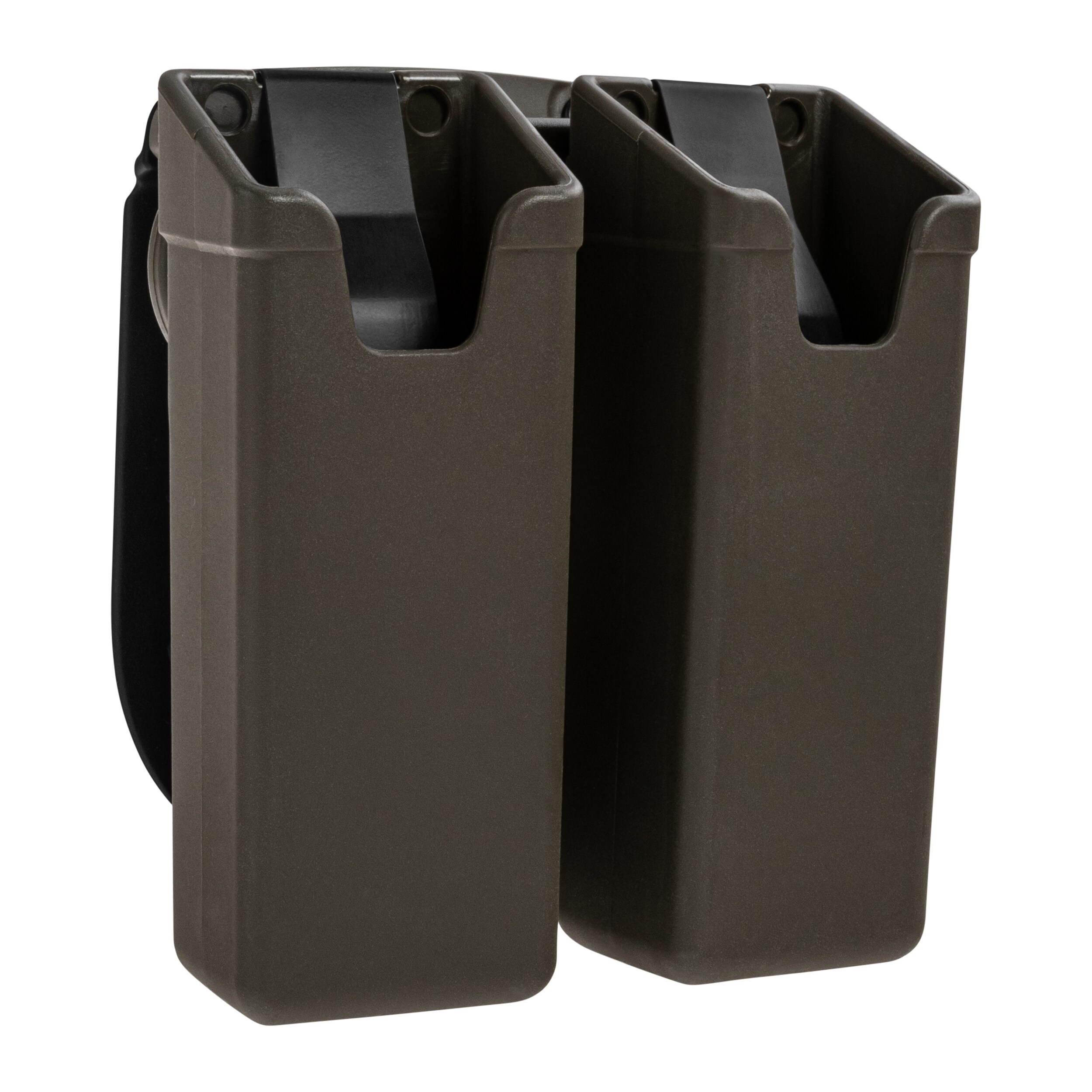 Podwójna ładownica obrotowa ESP z montażem Paddle na magazynki do MP5/UZI/SA VZ.61 - Olive Drab