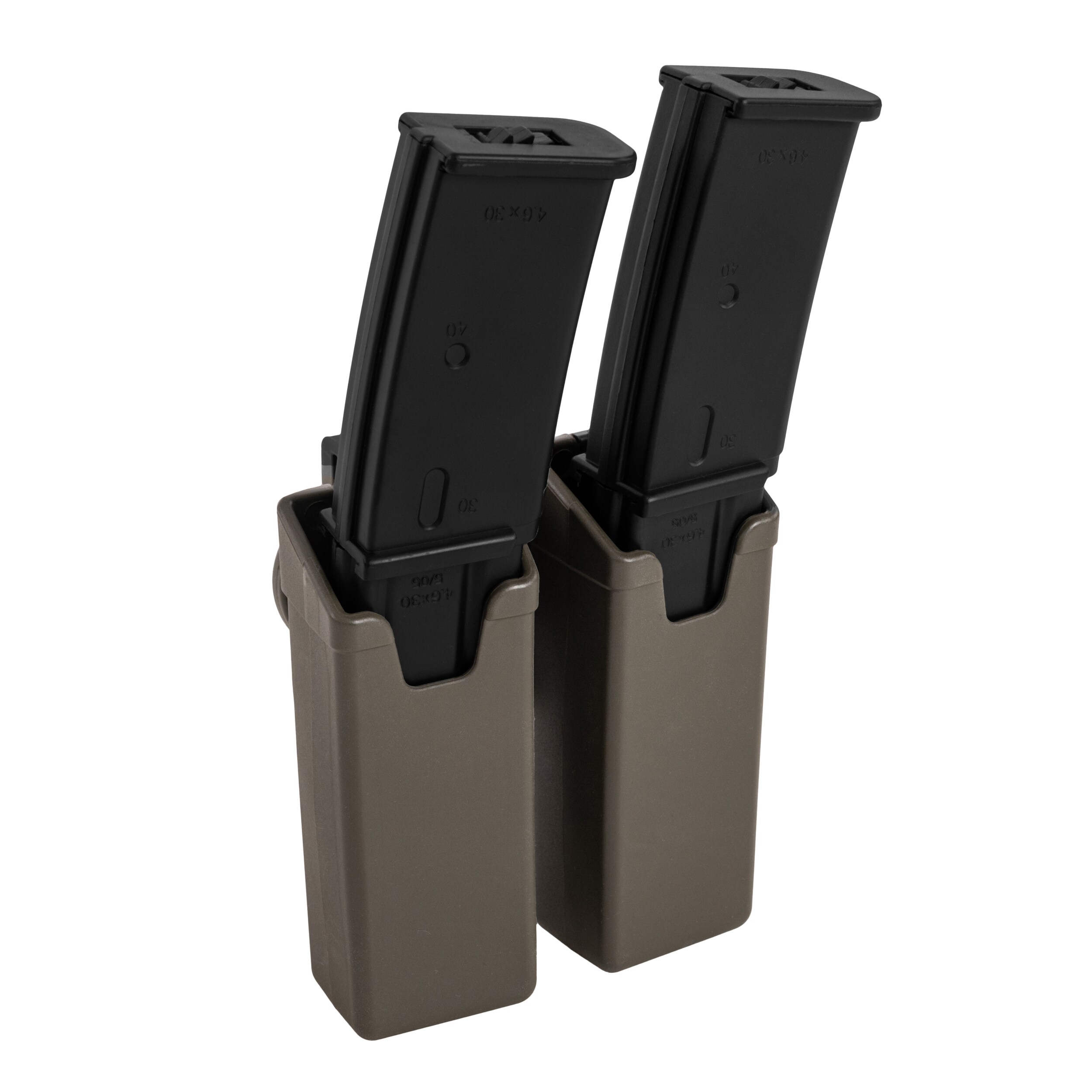 Podwójna ładownica ESP z montażem UBC-03 Clip na magazynki MP5/UZI/SA VZ.61 - Olive Drab