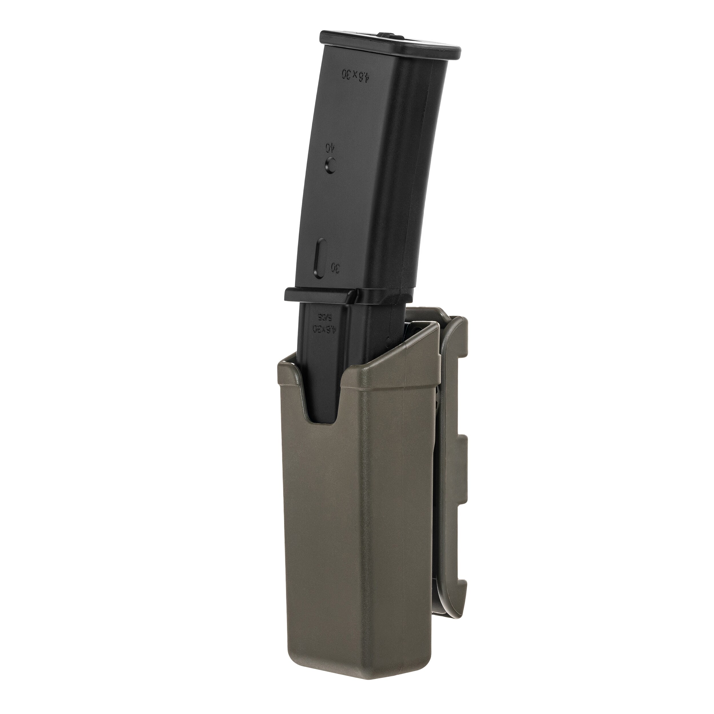Ładownica obrotowa ESP z montażem UBC-04-1 Clip na magazynek do HK MP5 i UZI - Olive Drab
