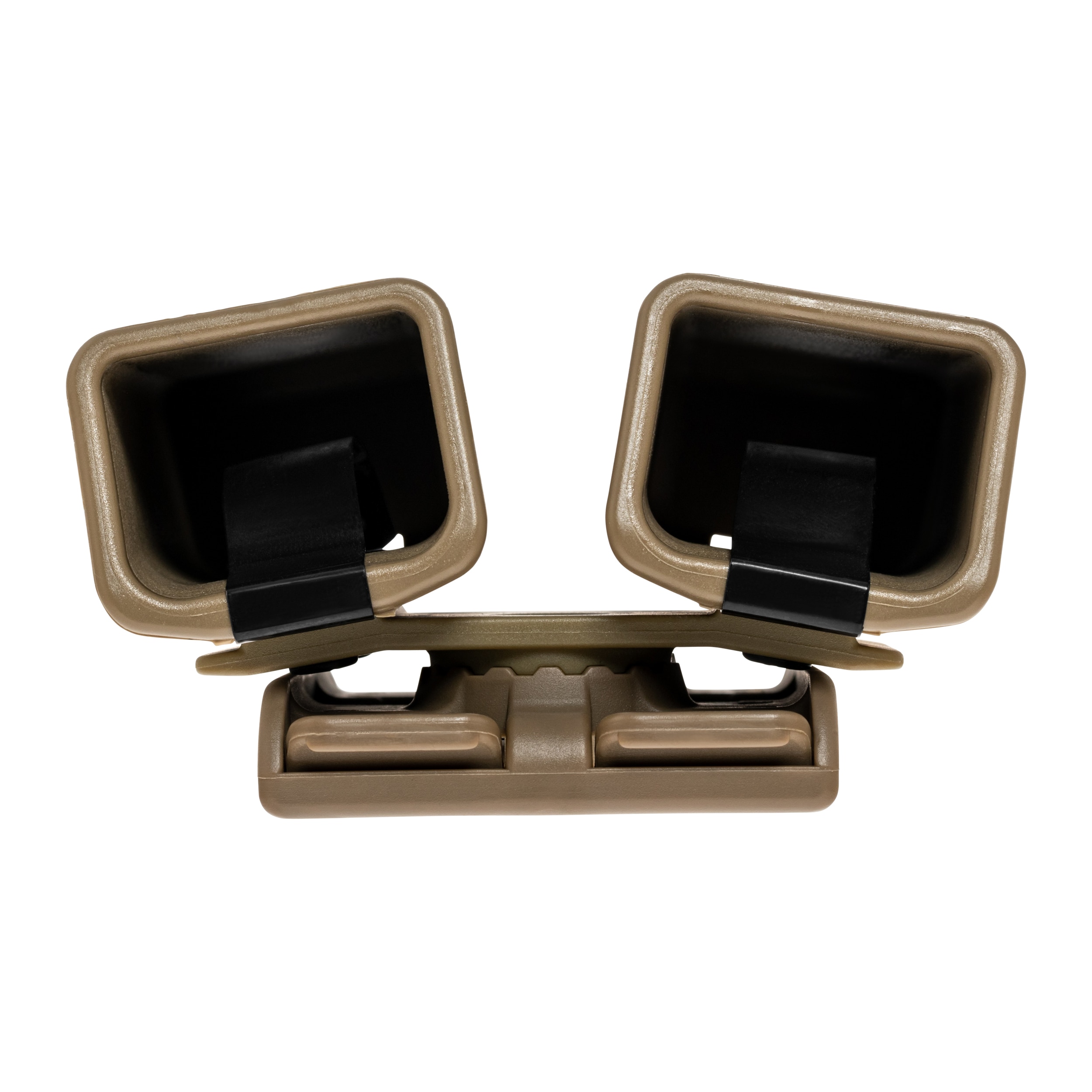 Podwójna ładownica obrotowa ESP z montażem UBC-07 Clip na średnie magazynki - Khaki