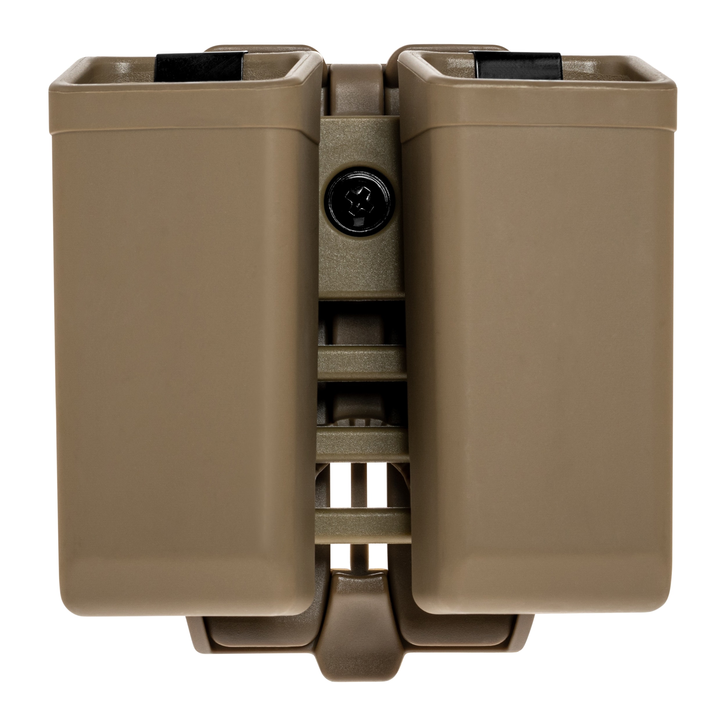 Подвійний поворотний підсумок ESP з кріпленням UBC-07 Clip для магазинів MP5/UZI - Khaki