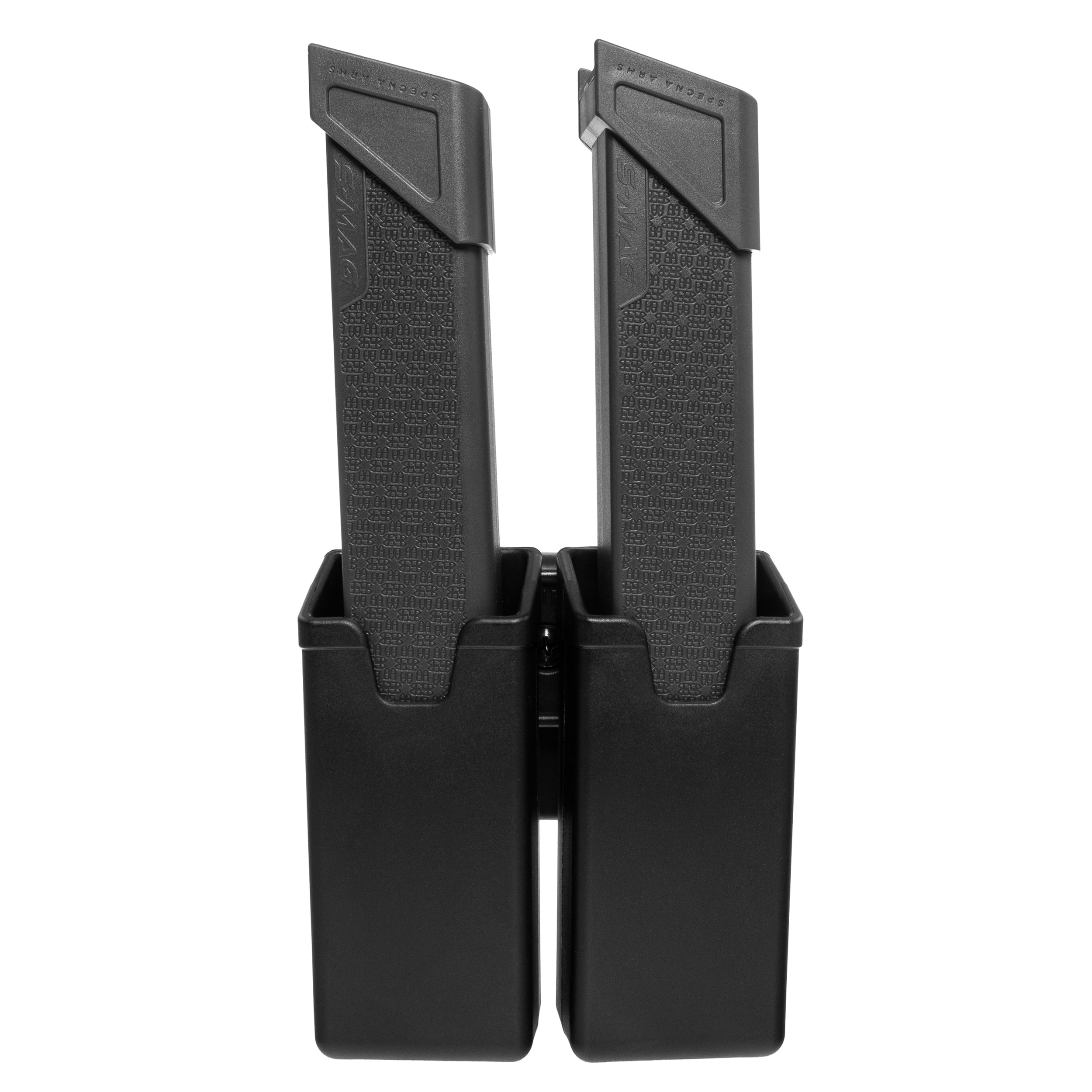 Podwójna ładownica ESP z montażem UBC-03 na magazynki EVO/Stribog - Black